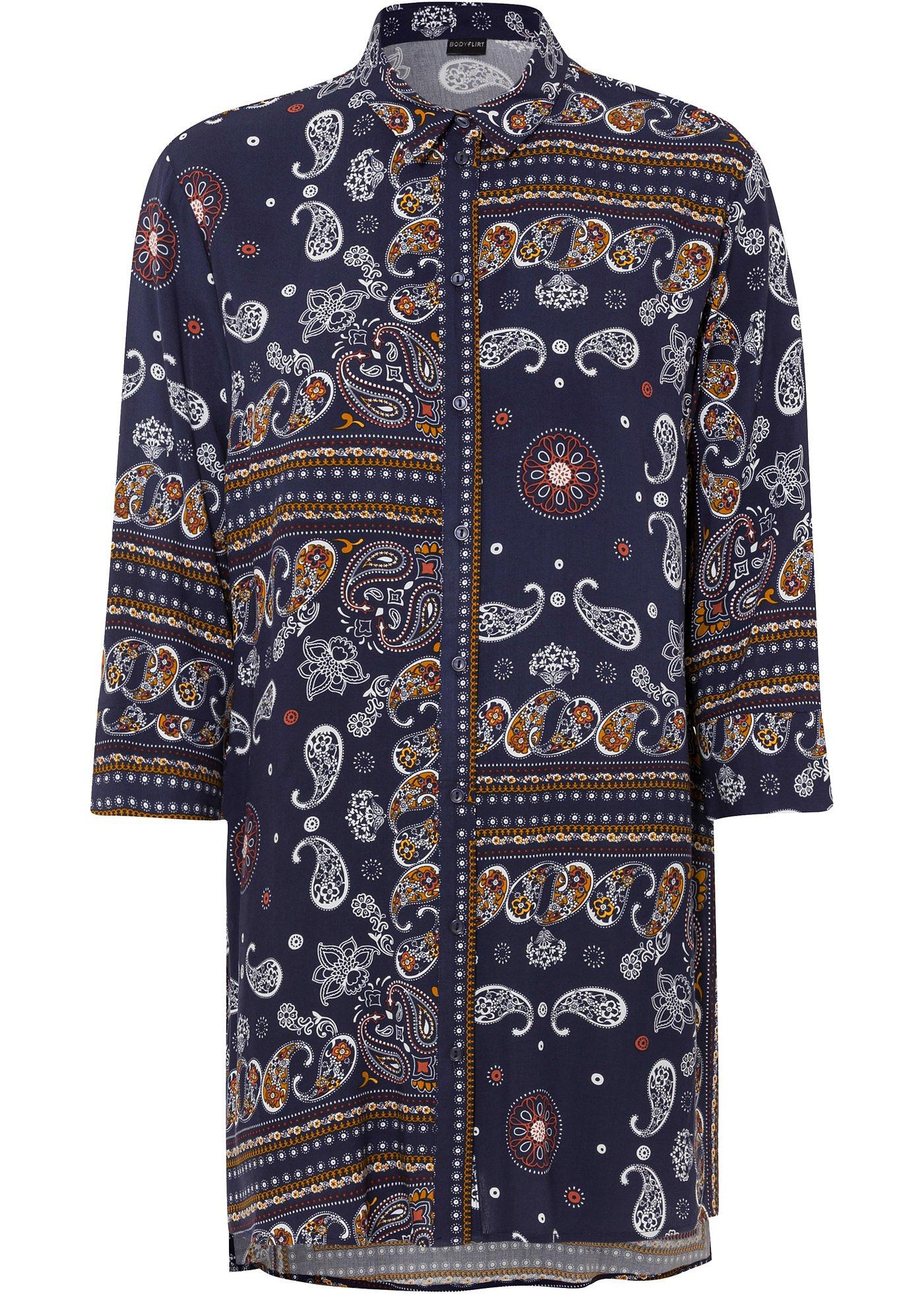 Chemisier long en viscose durable