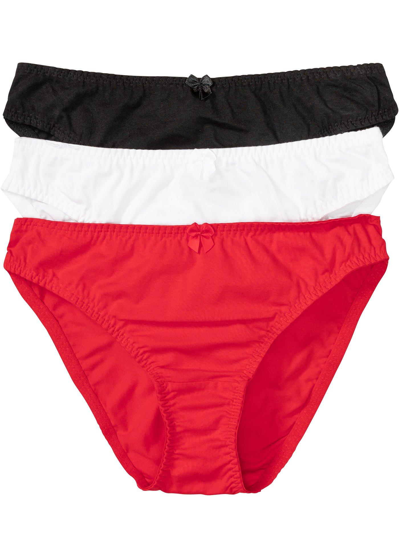 Lot de 3 slips avec coton