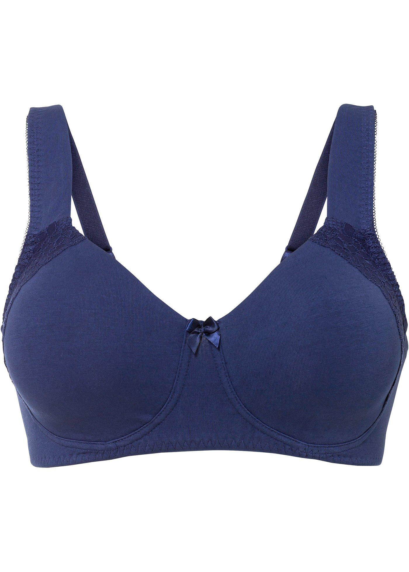 Soutien-gorge minimiseur sans armatures avec coton bio