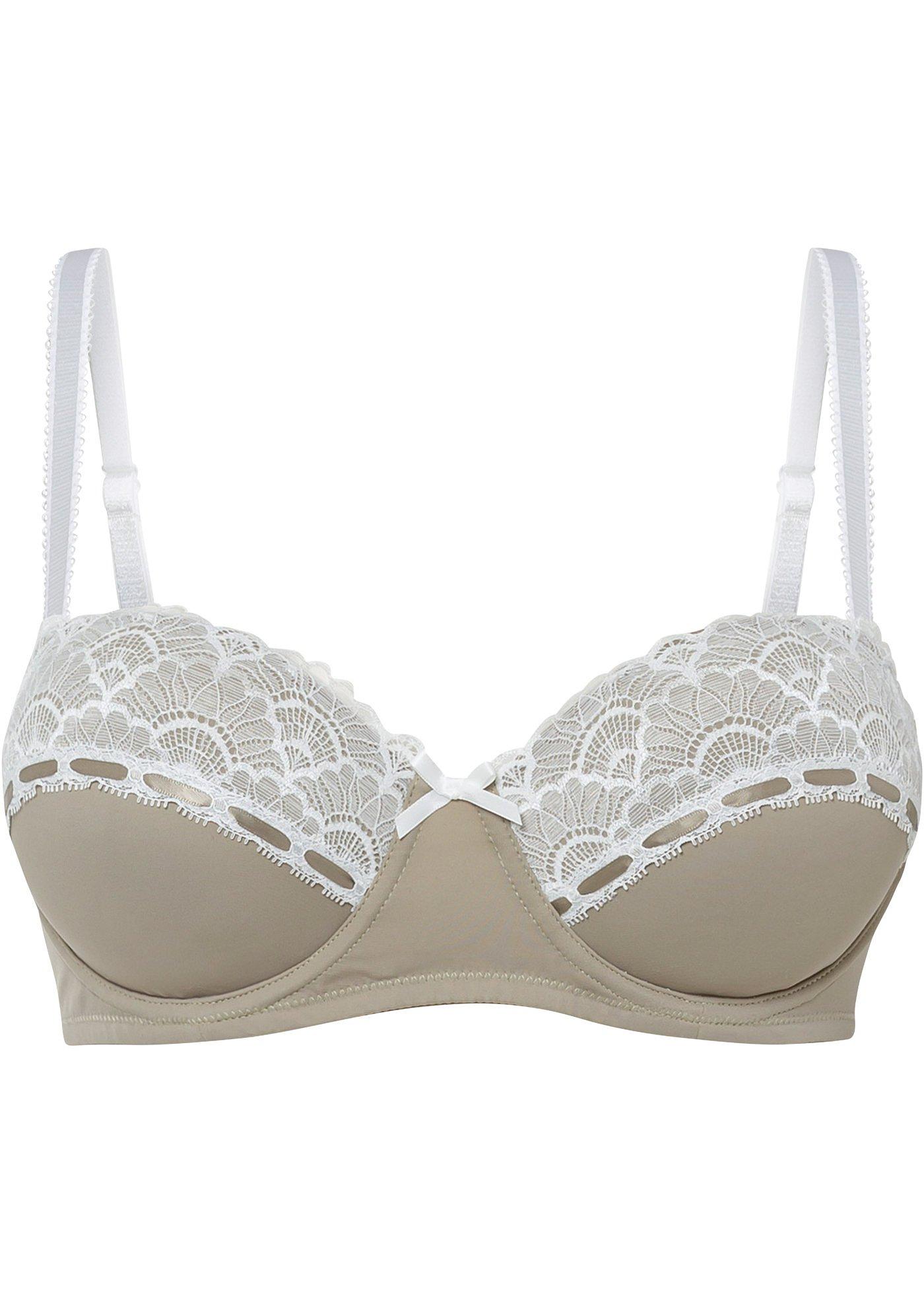 Soutien-gorge balconnet à armatures