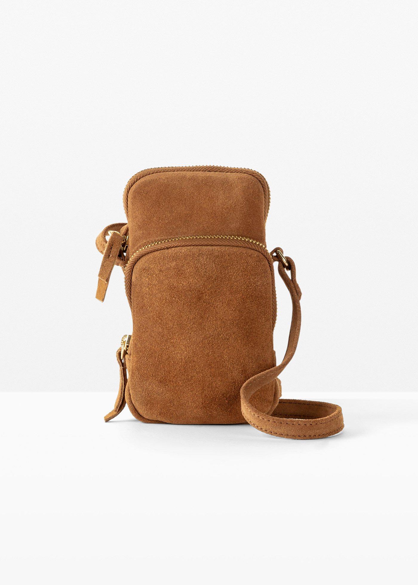 Pochette pour portable en cuir