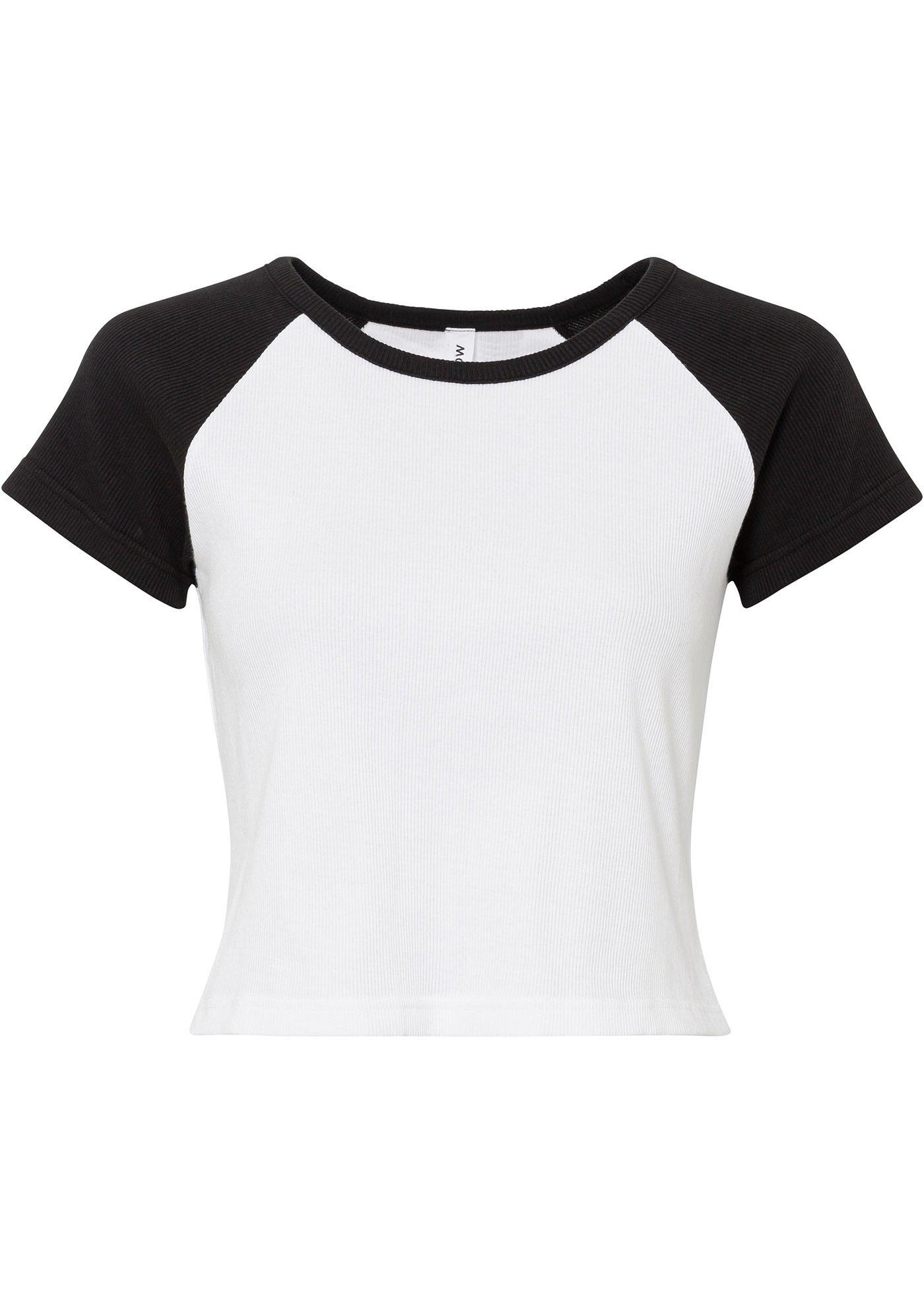 T-shirt crop en coton bio Cradle to Cradle Certified® Silber