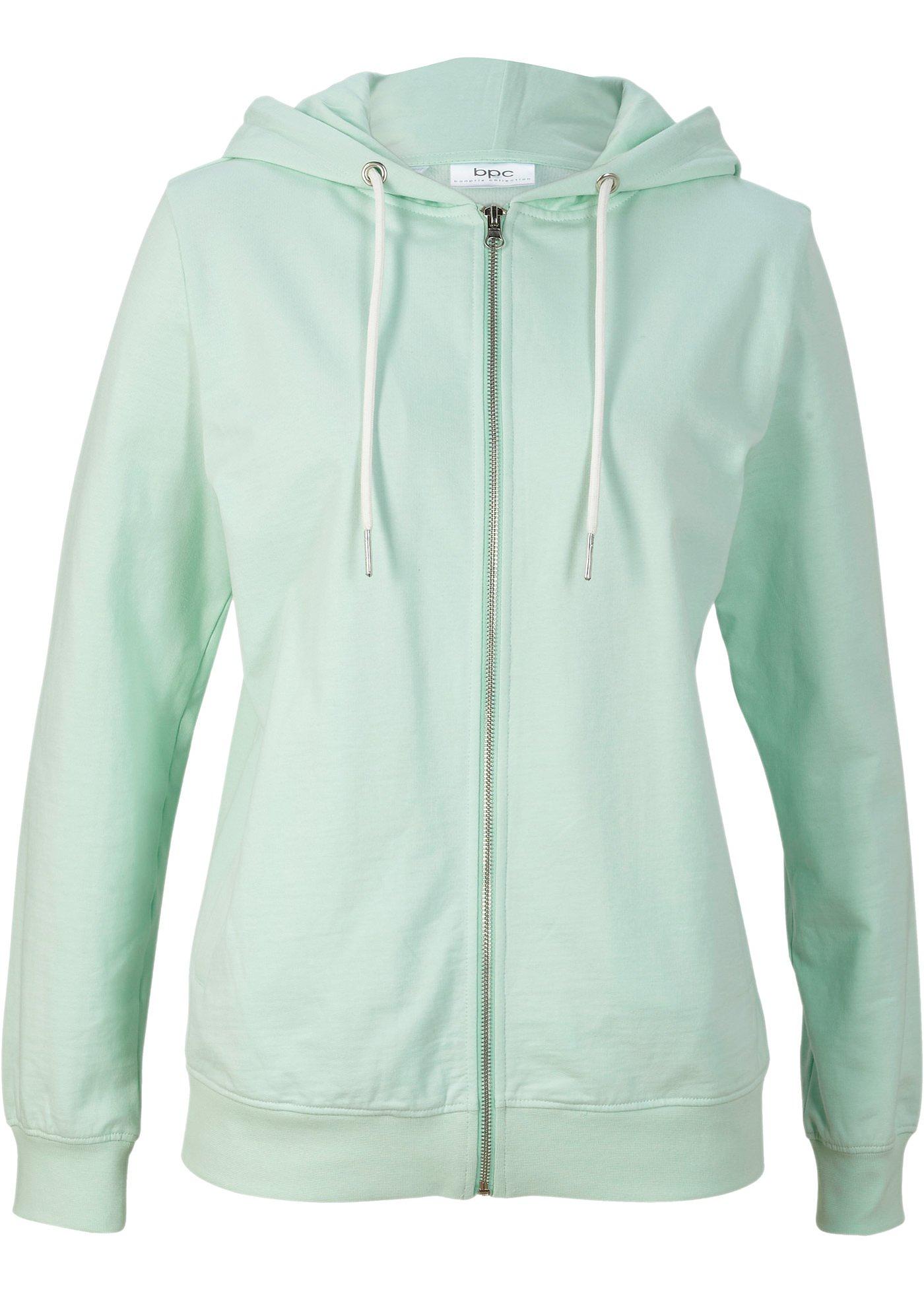 Gilet sweat à capuche avec poches latérales