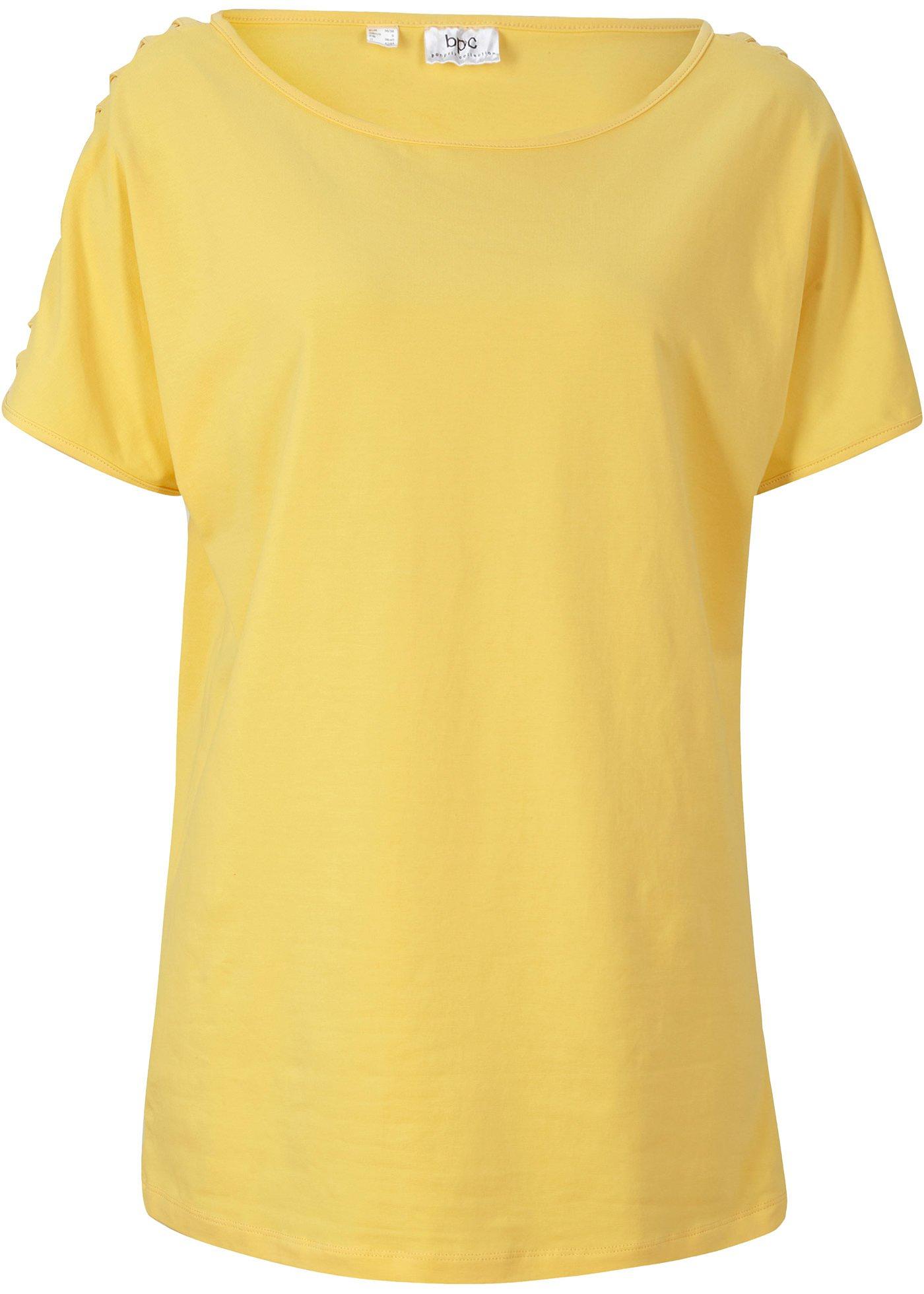 T-shirt coton à découpes fantaisie