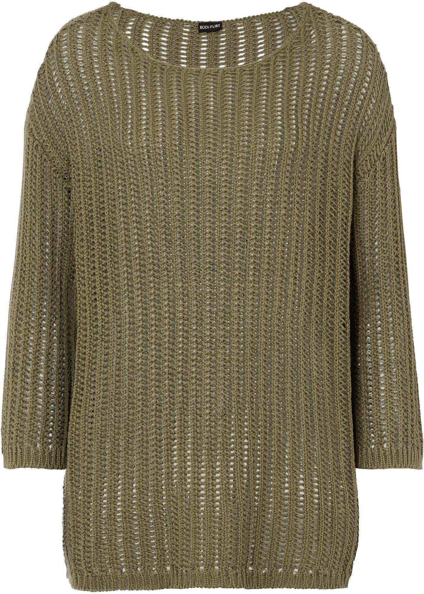 Pull en maille ajourée