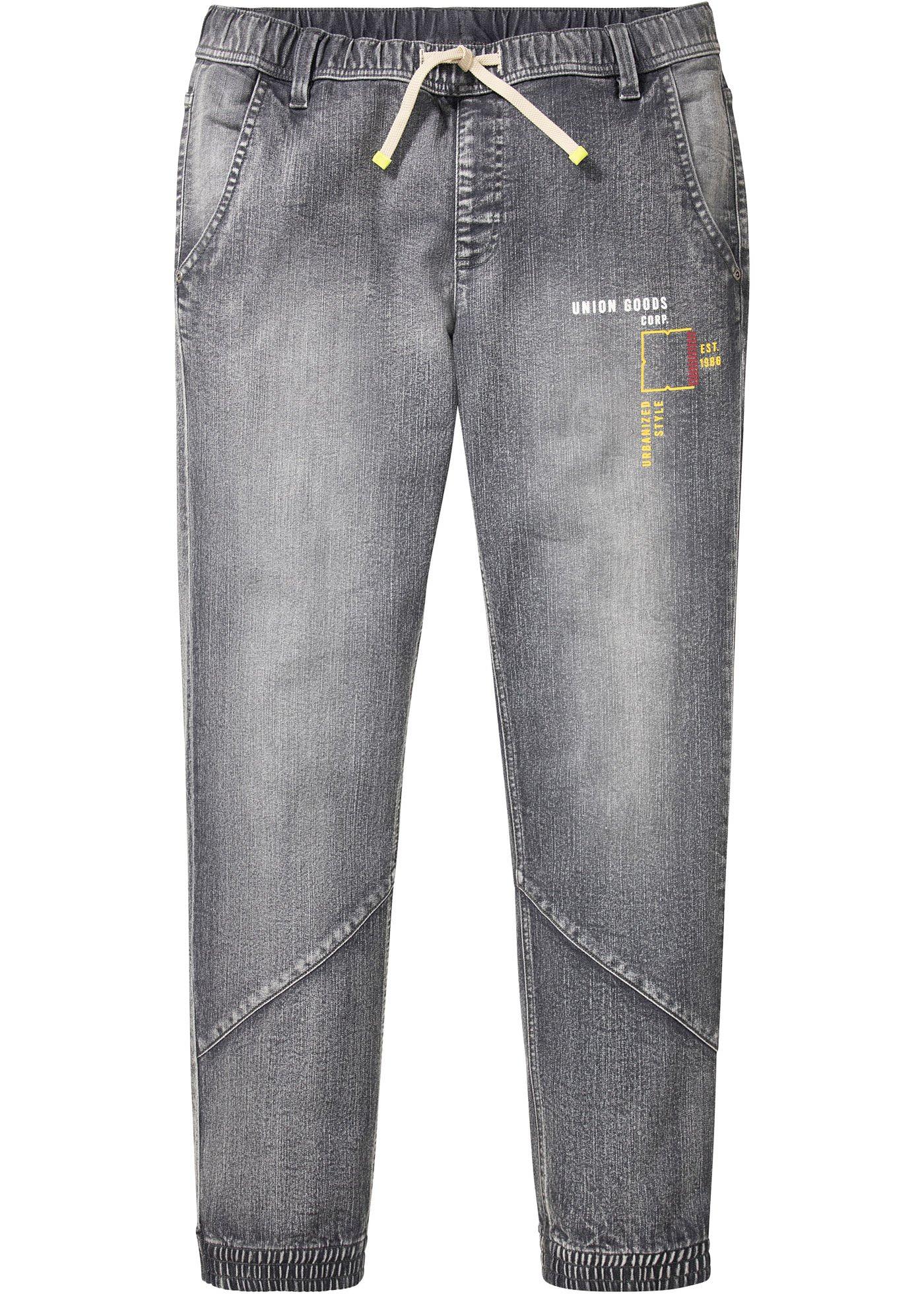 Jean taille extensible Regular Fit, Straight