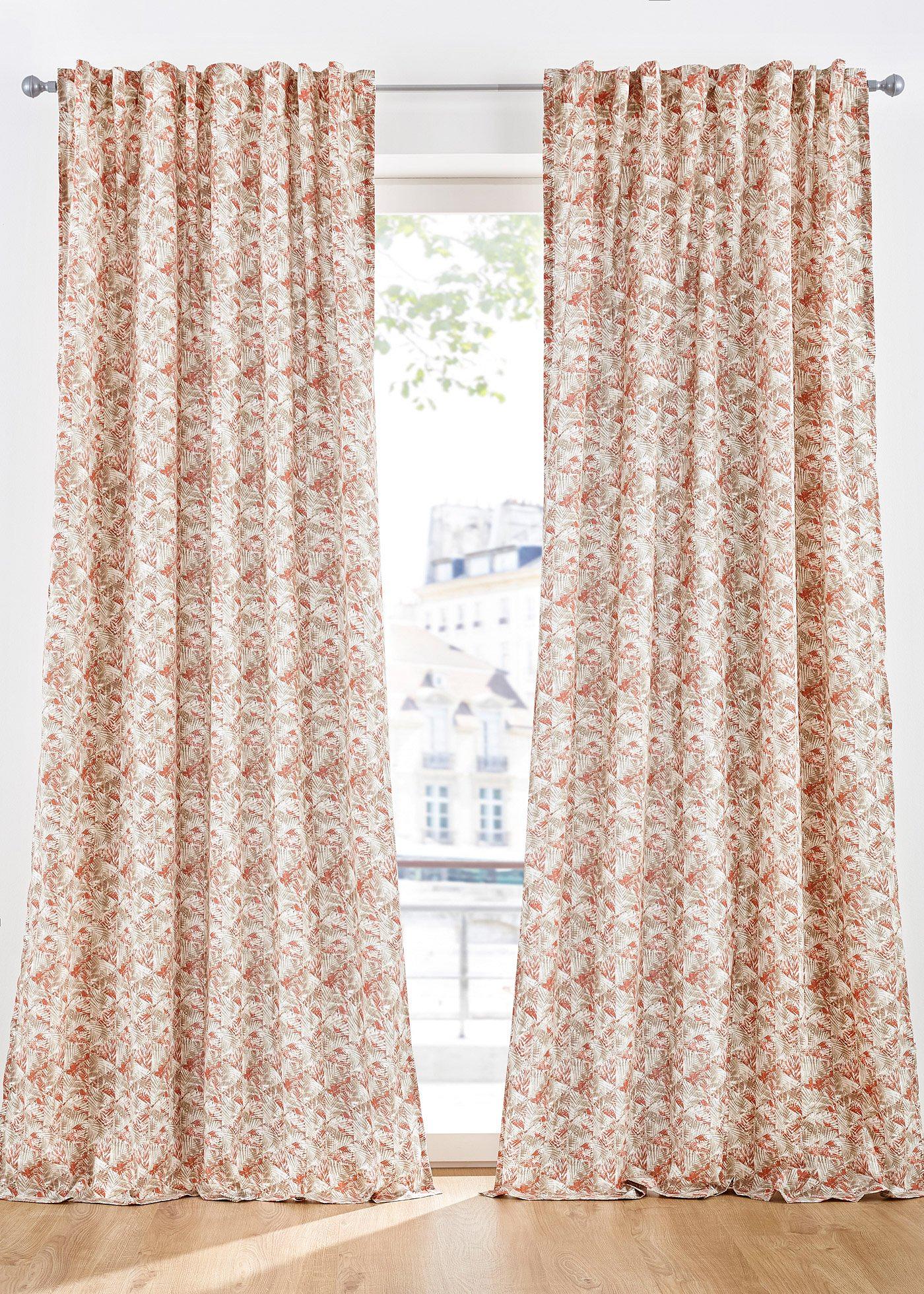 Panneau à imprimé feuilles (1 pce.)