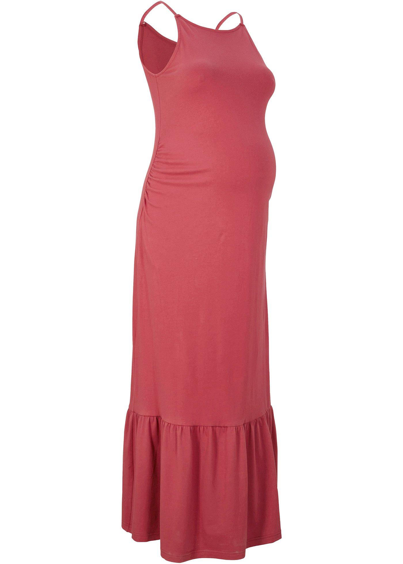 Robe de grossesse à volant