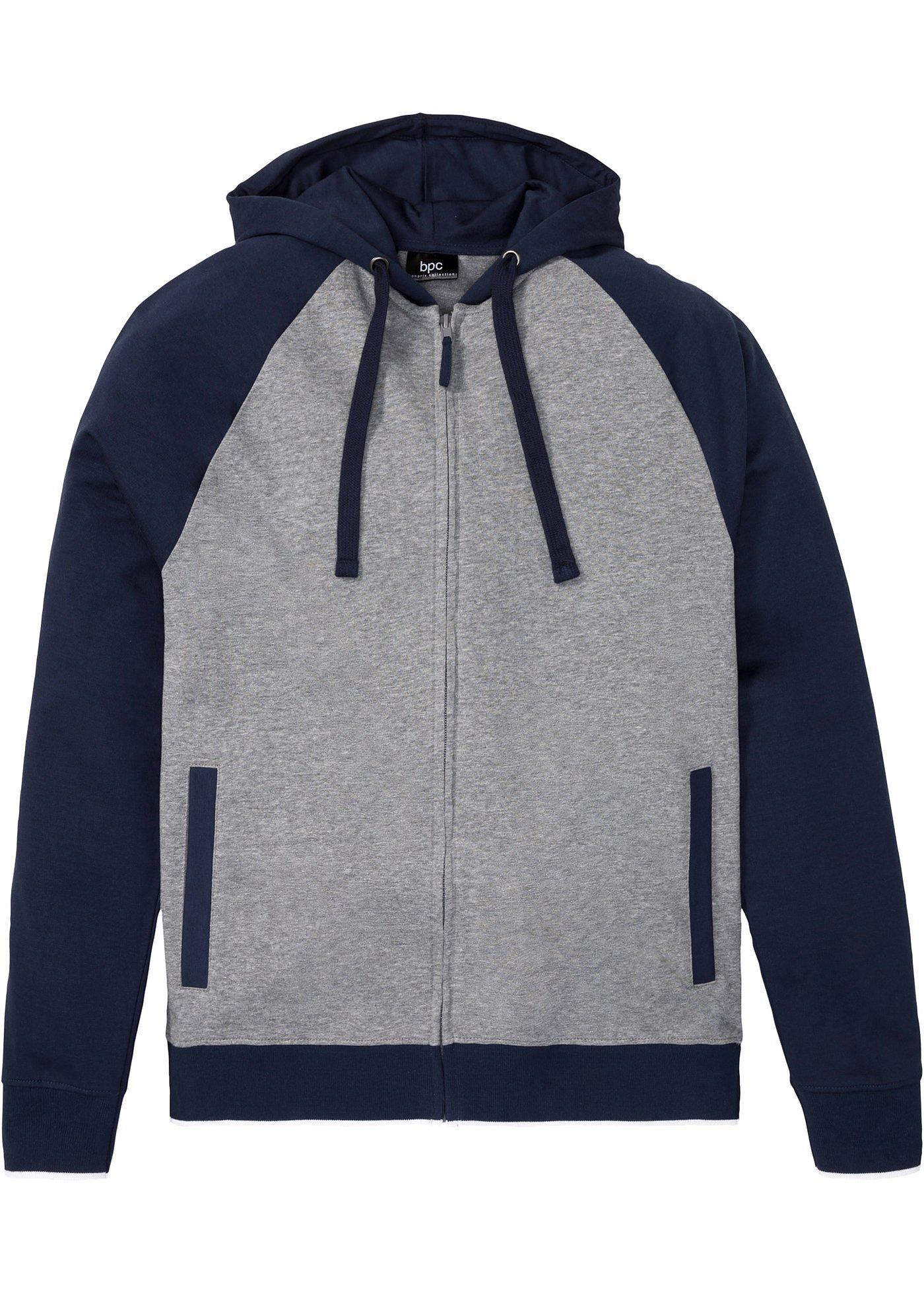 Gilet sweat à capuche