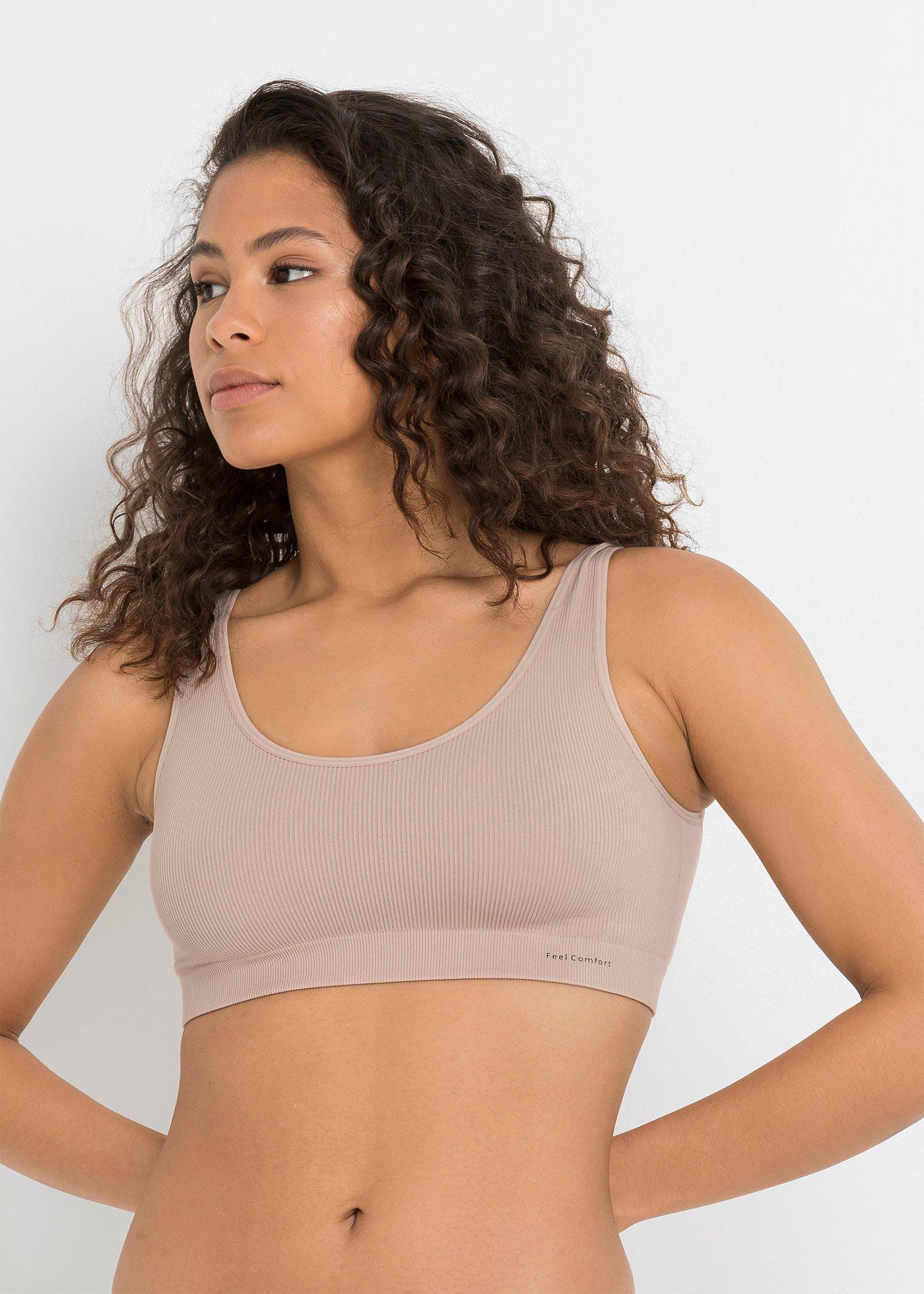 Brassière Feel Comfort confectionnée sans armatures pour un confort
