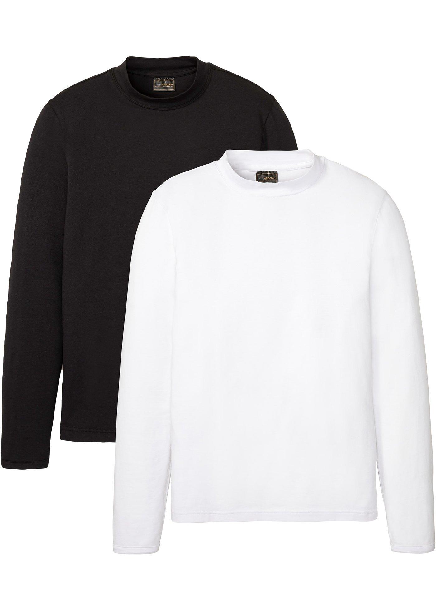 Lot de 2 T-shirts manches longues Slim Fit