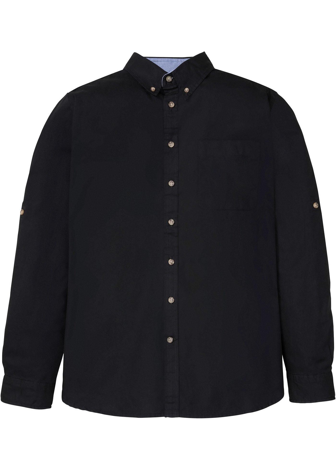 Chemise Oxford avec manches retroussables