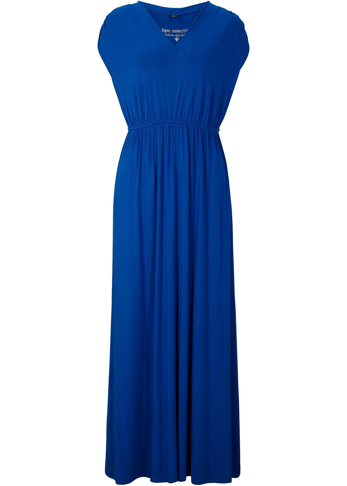 Robe longue en jersey avec viscose