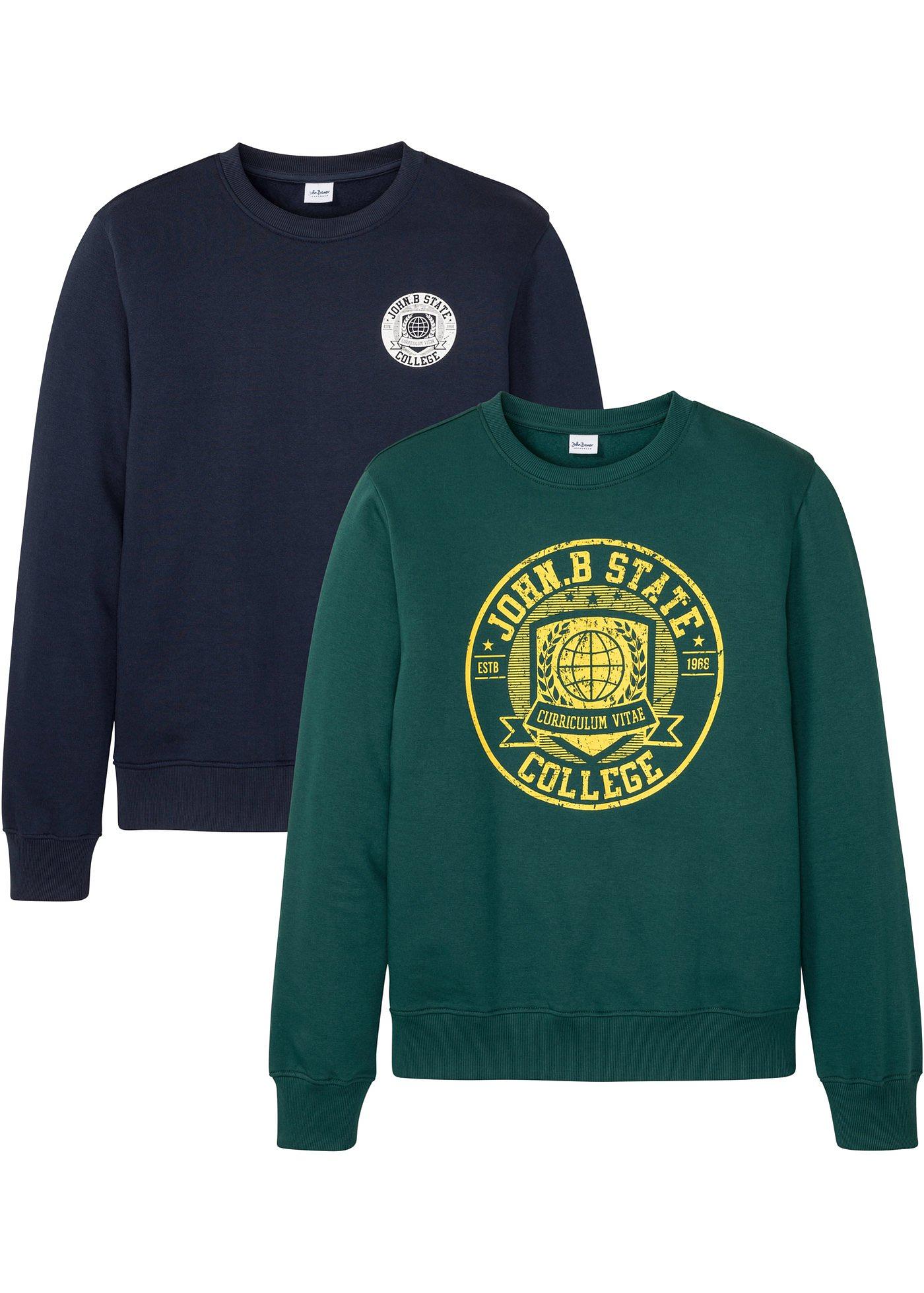 Lot de 2 sweat-shirts