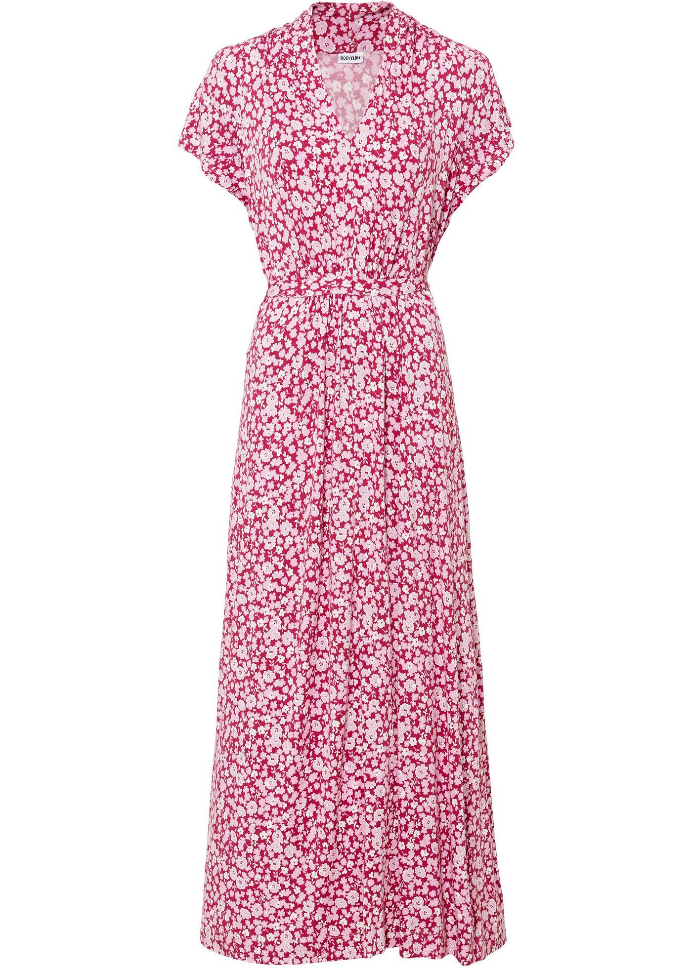 Robe longue imprimée