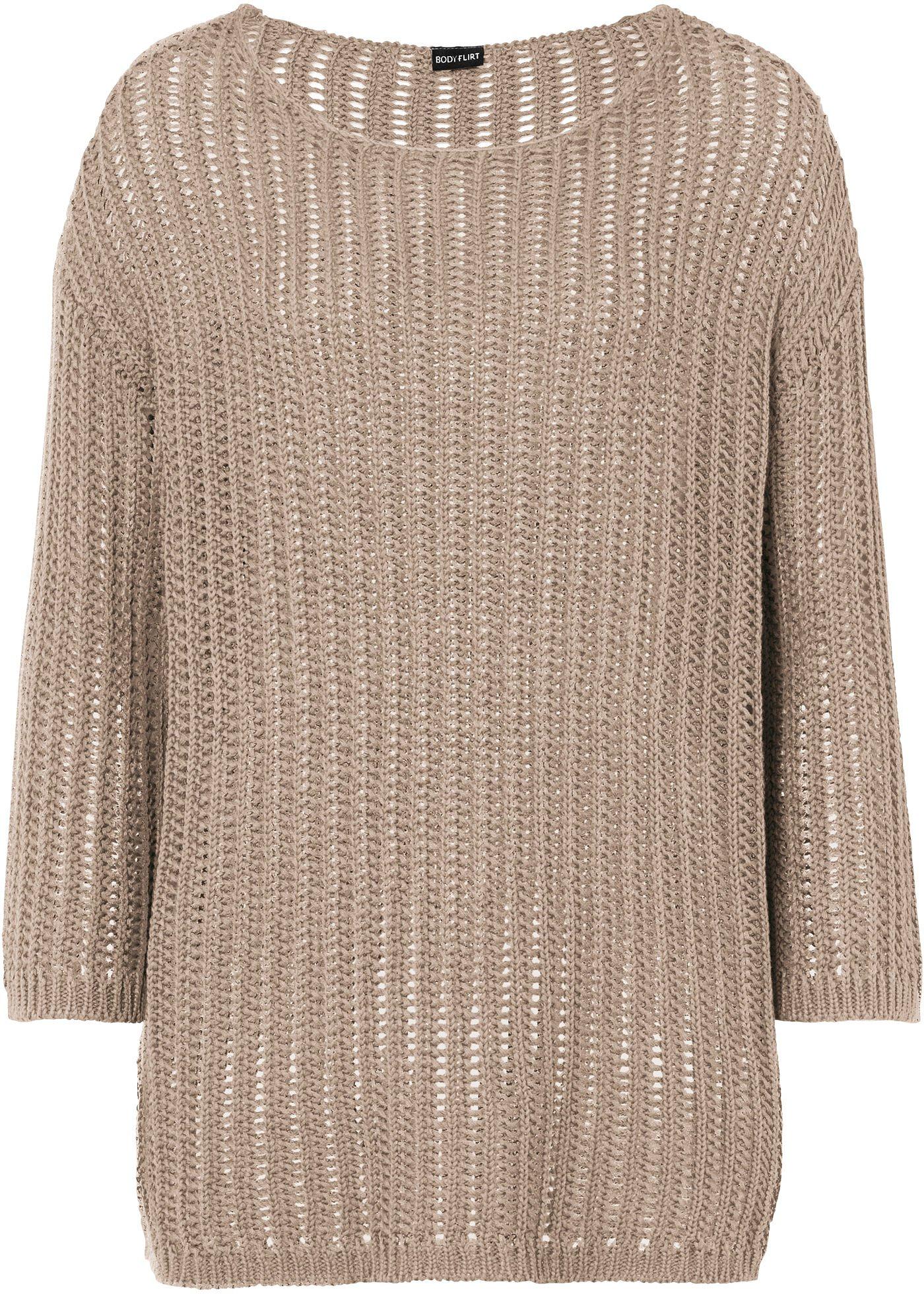 Pull en maille ajourée