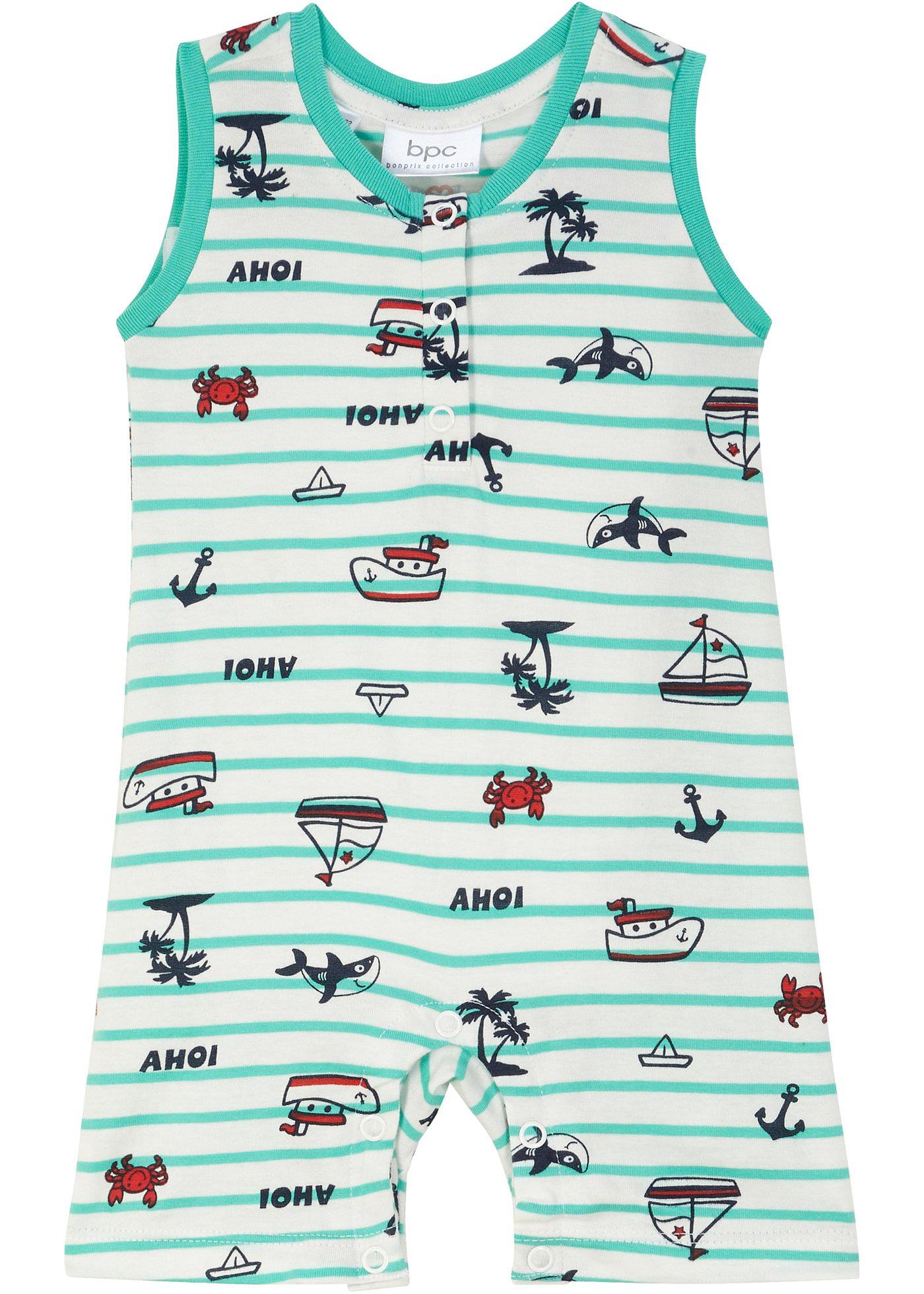 Grenouillère bébé en coton bio