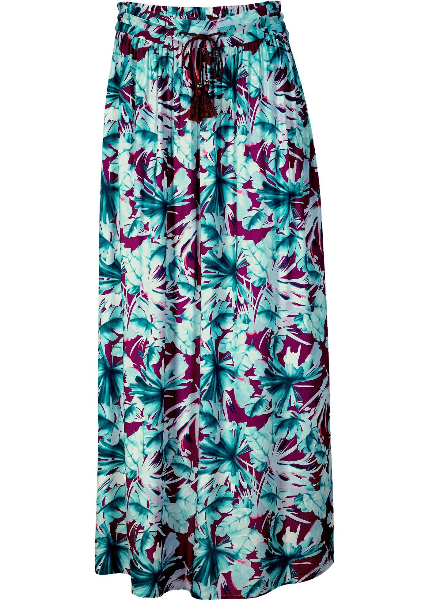 Jupe avec tour de taille élastiqué