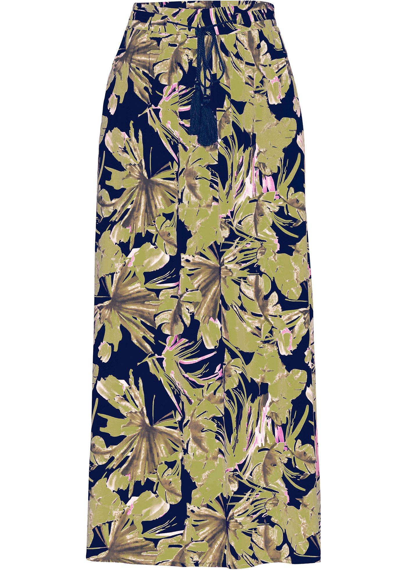 Jupe avec tour de taille élastiqué