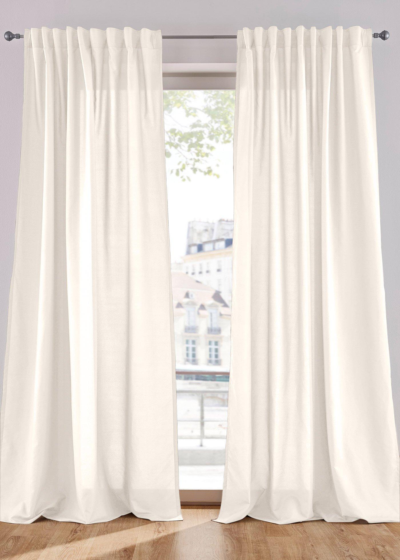 Lot de 2 panneaux en microfibre unis