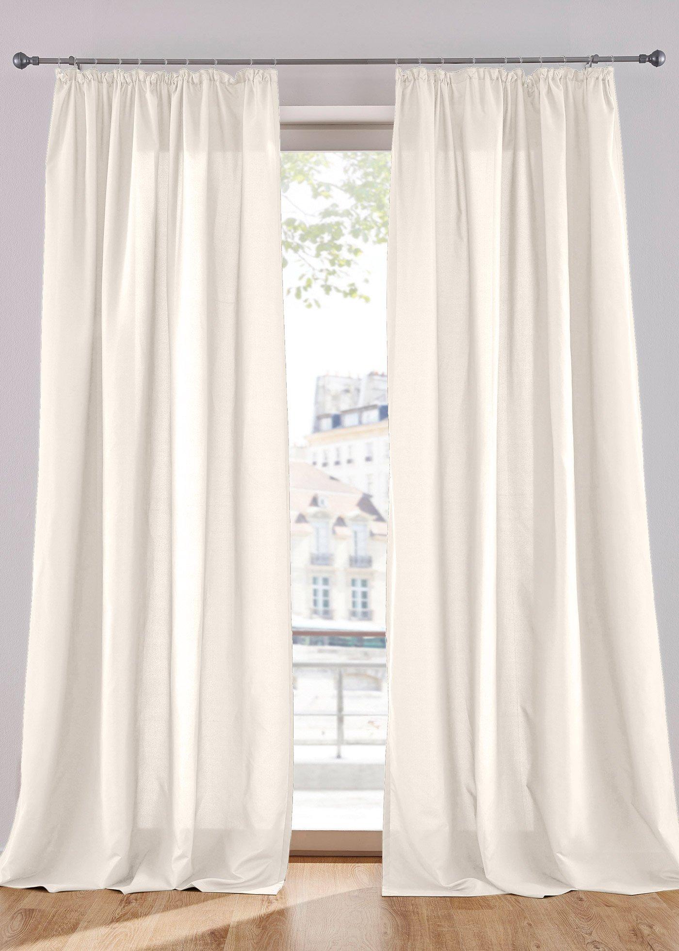 Lot de 2 panneaux en microfibre unis