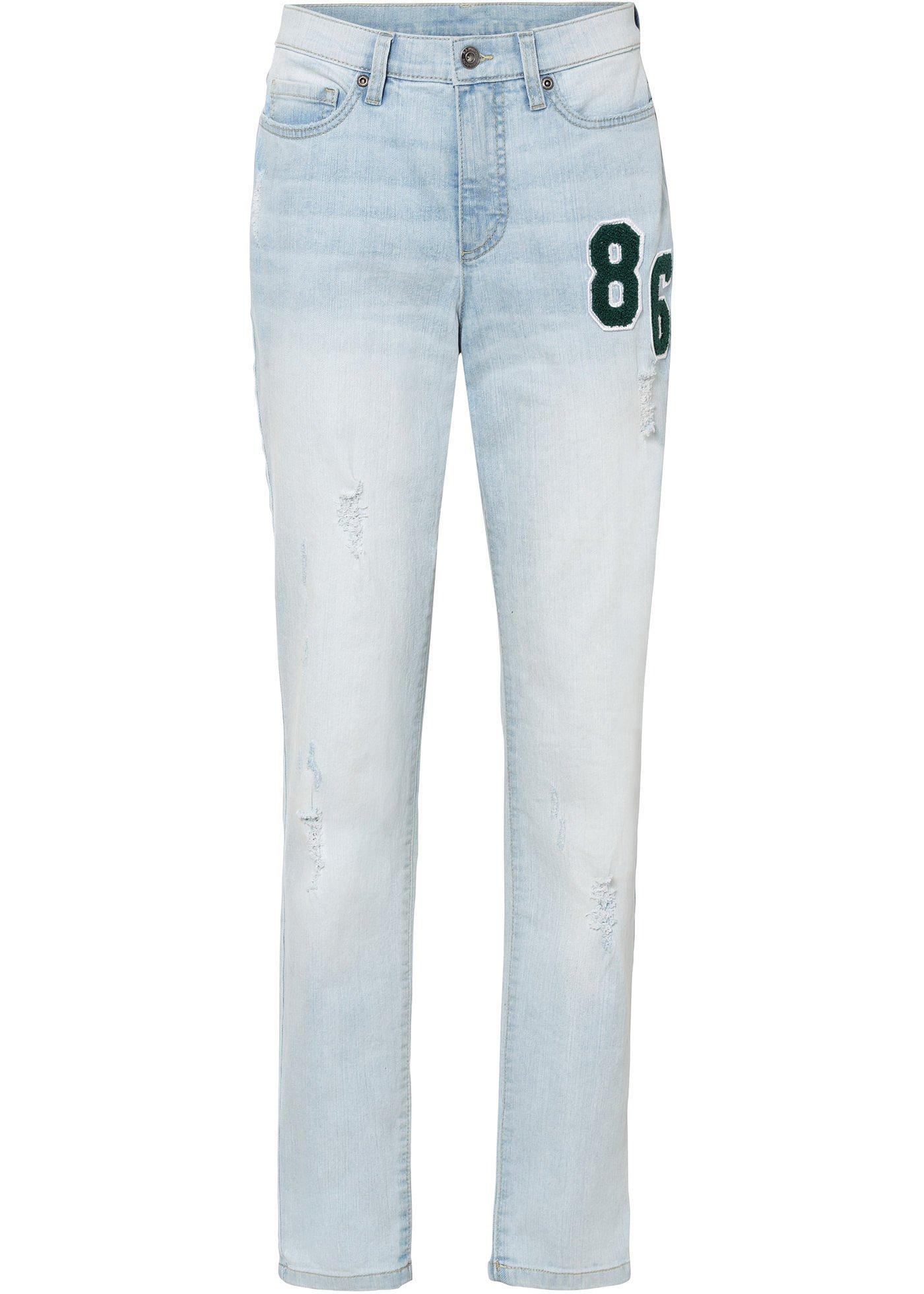 Jean Mom avec patches