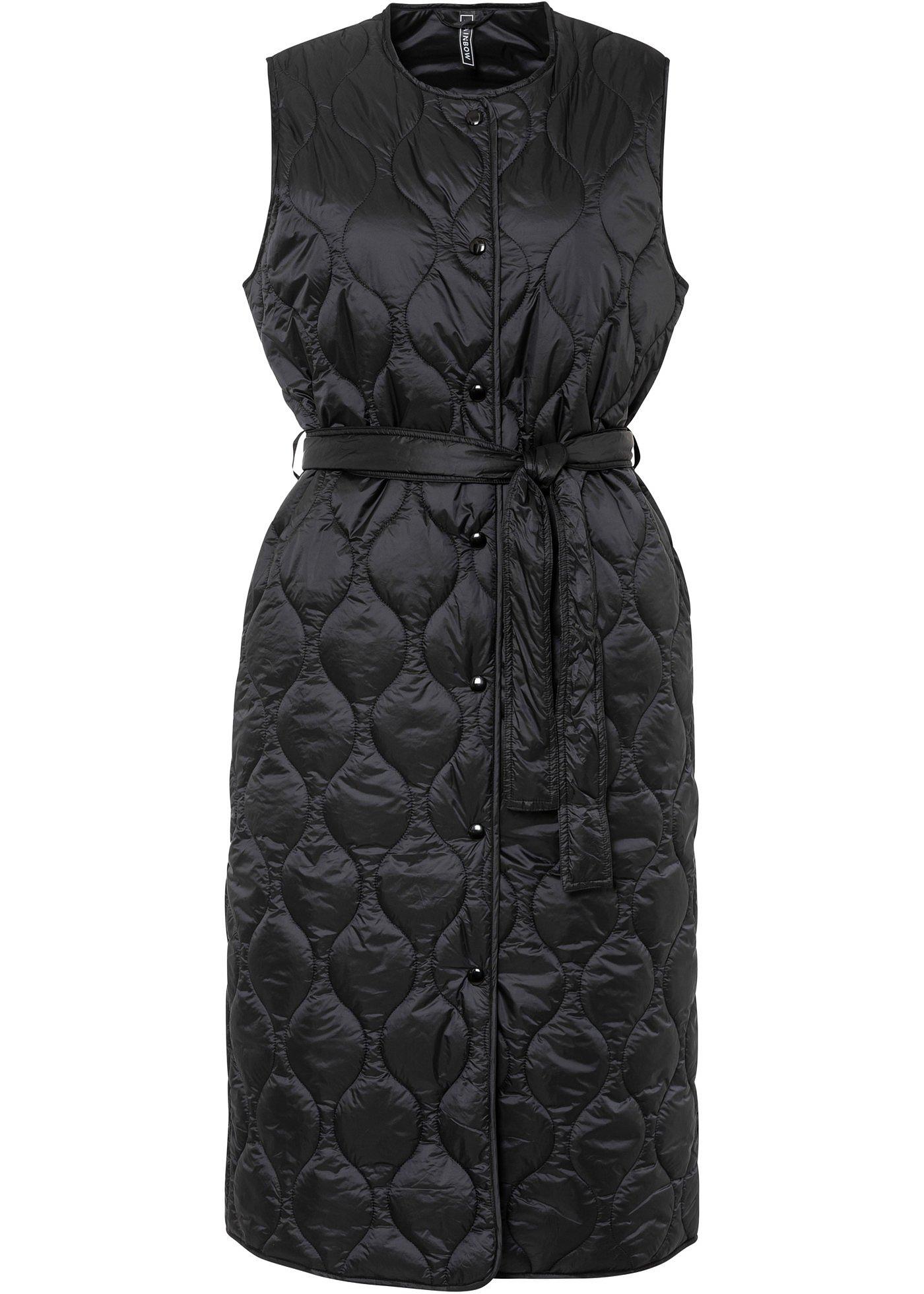 Gilet long sans manches