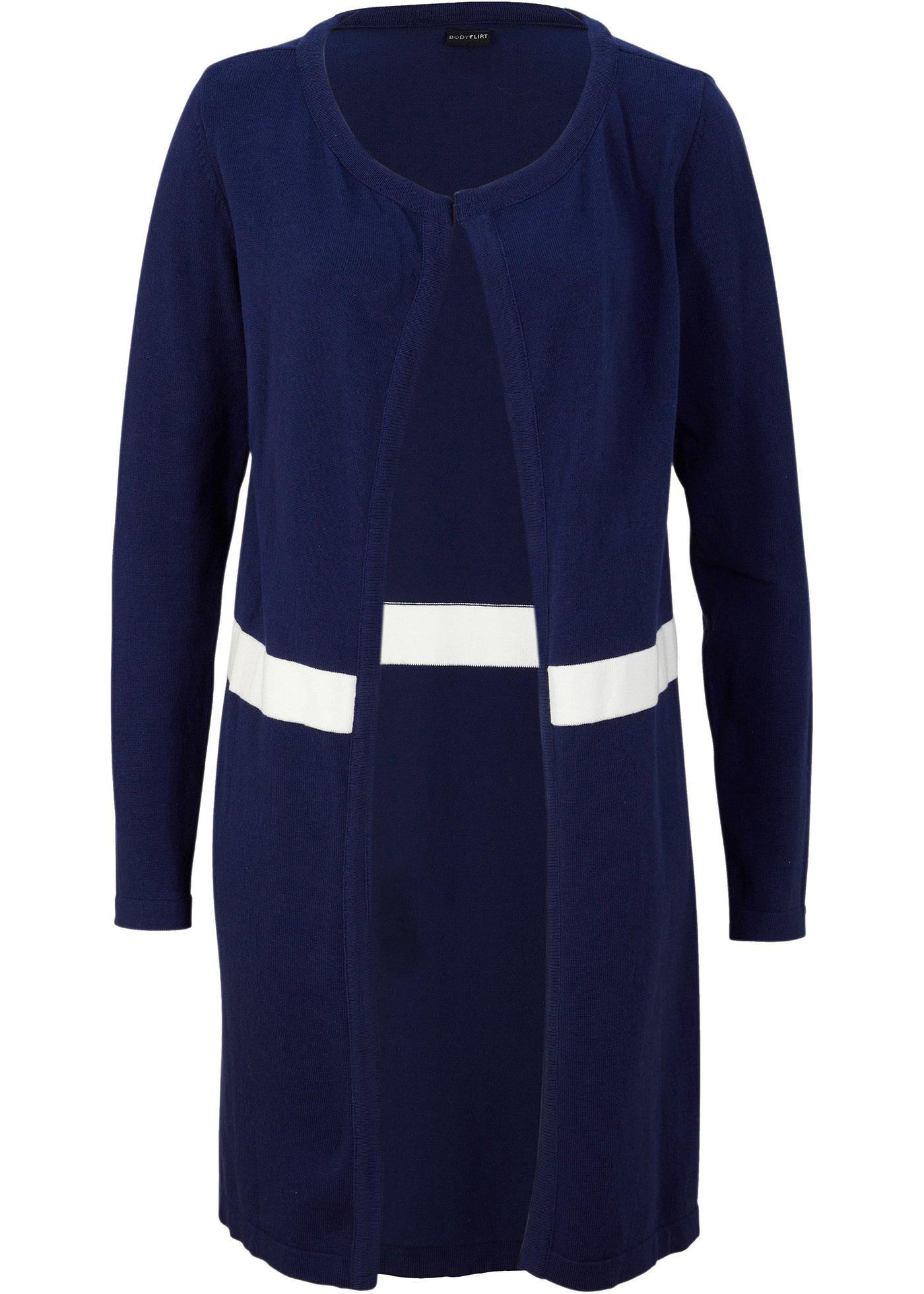 Gilet long en maille