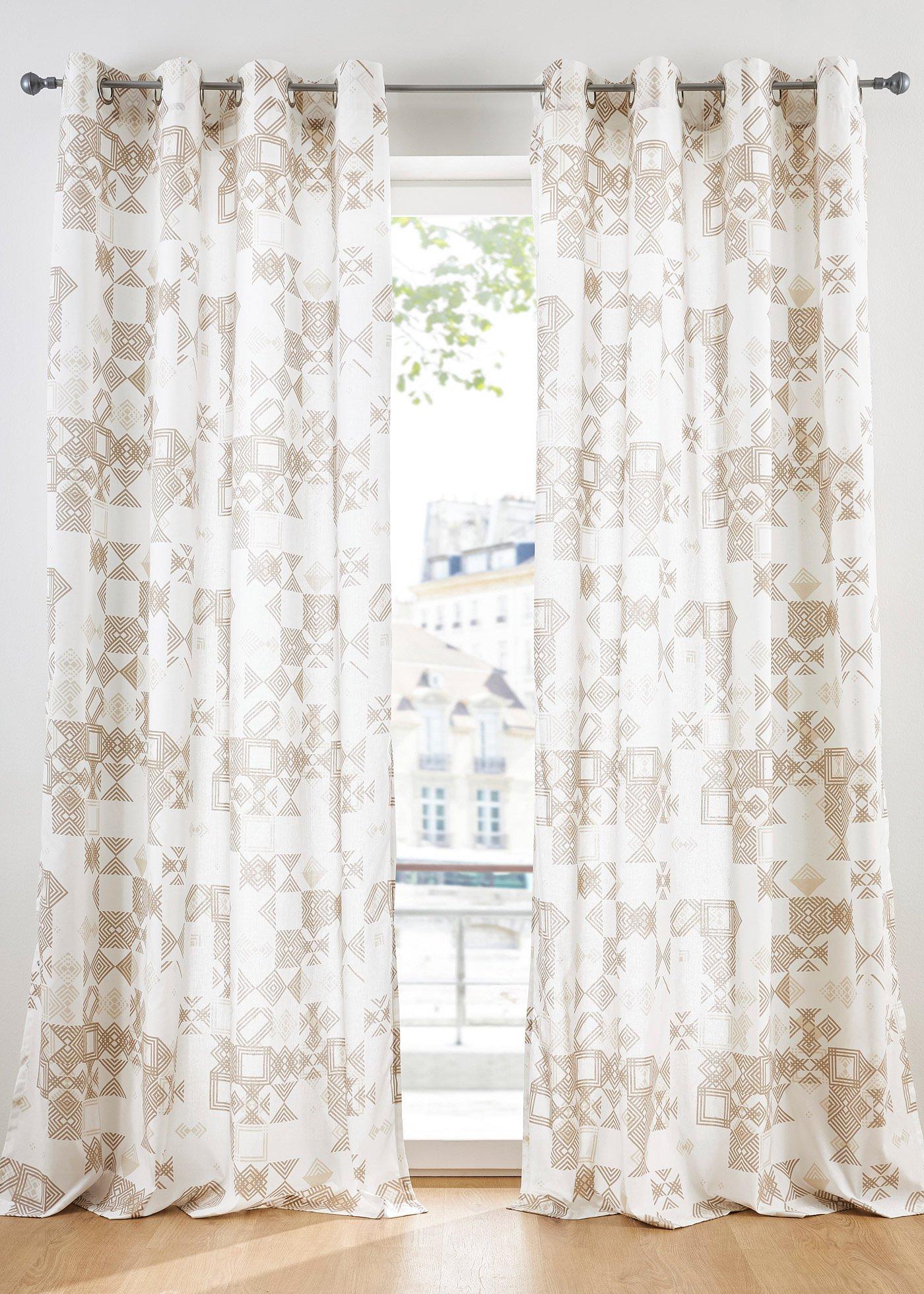 Panneau à imprimé graphique (1 pce.)