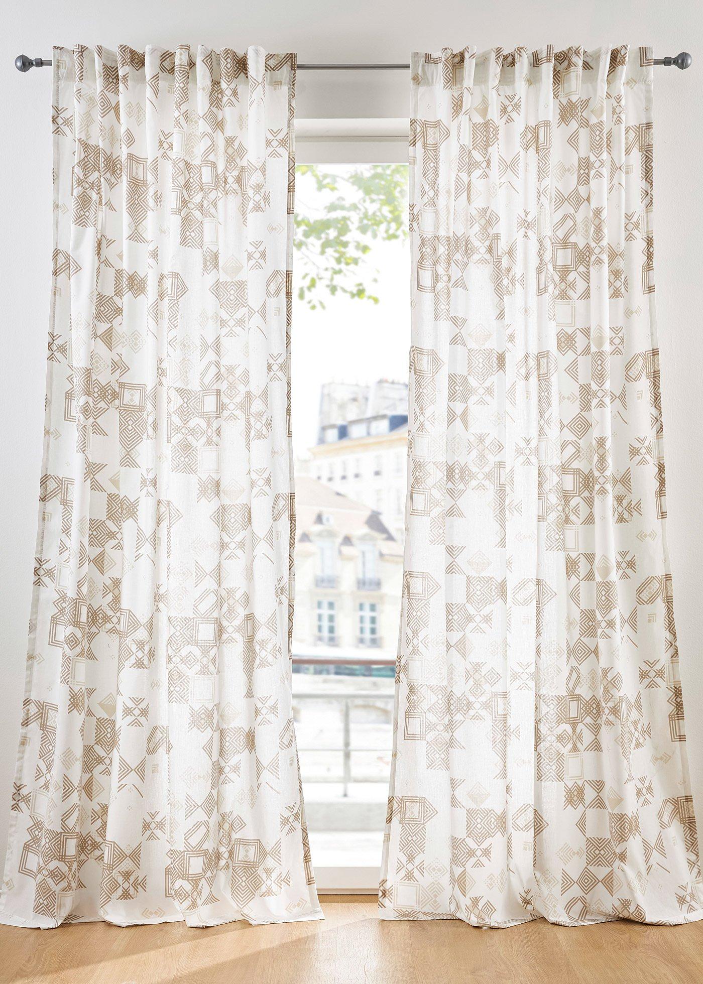 Panneau à imprimé graphique (1 pce.)