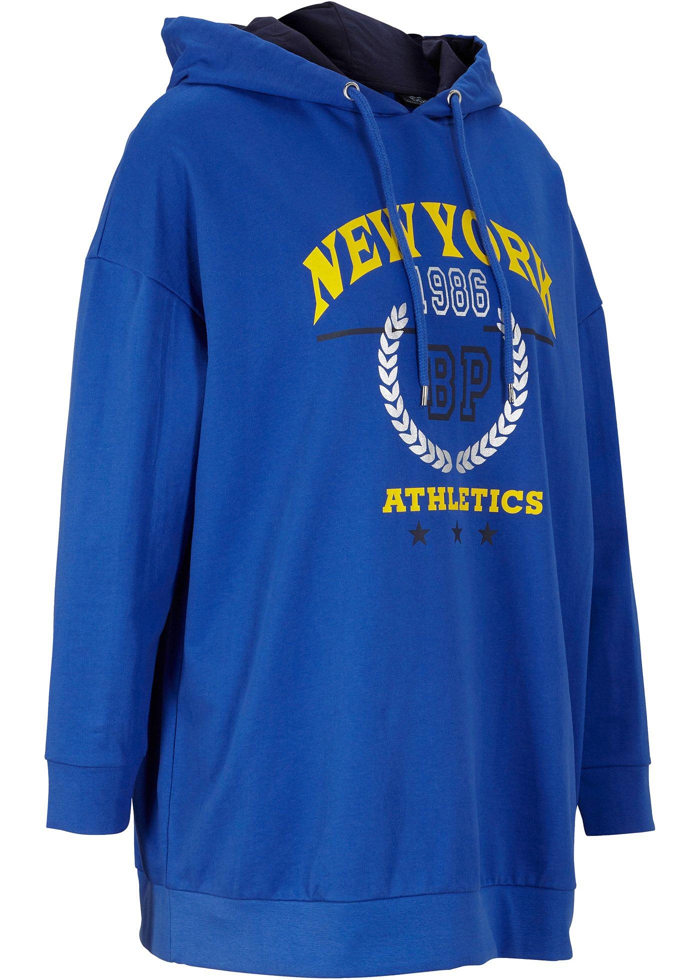 Sweat à capuche oversized en coton bio