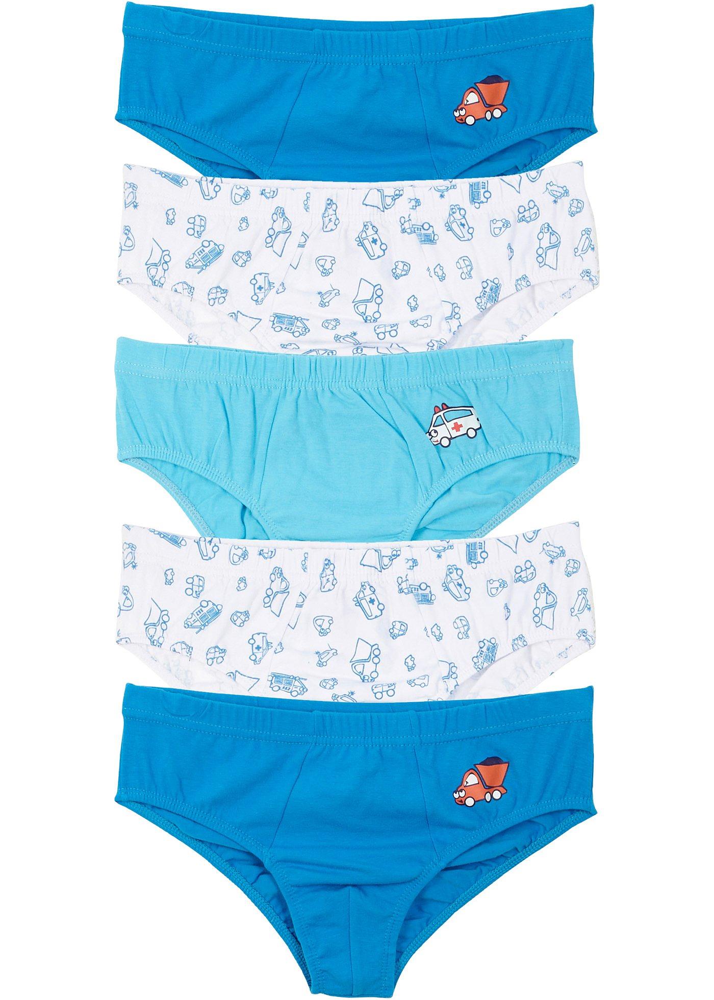 Lot de 5 slips garçon