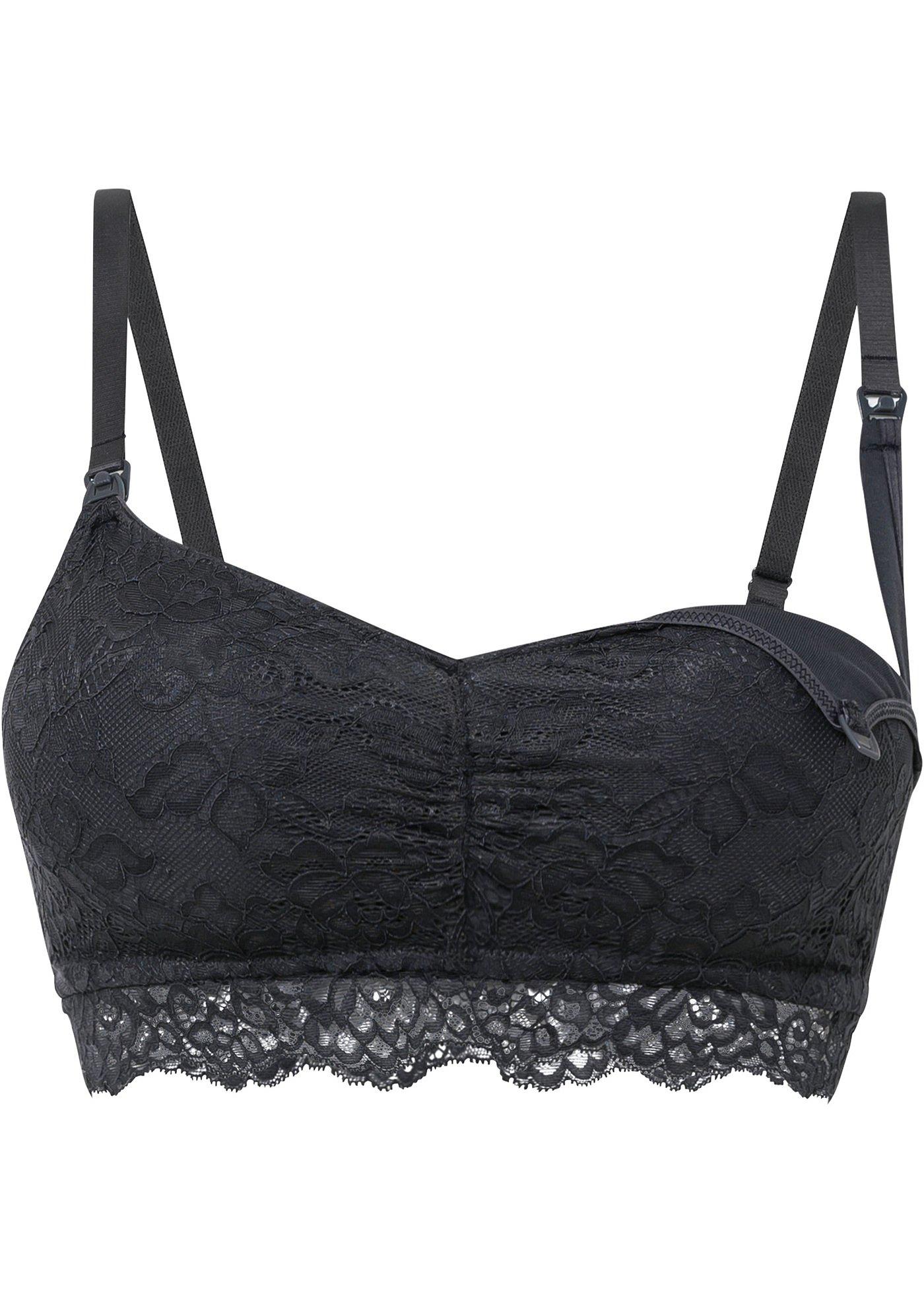 Soutien-gorge d'allaitement sans armatures en matériau recyclé