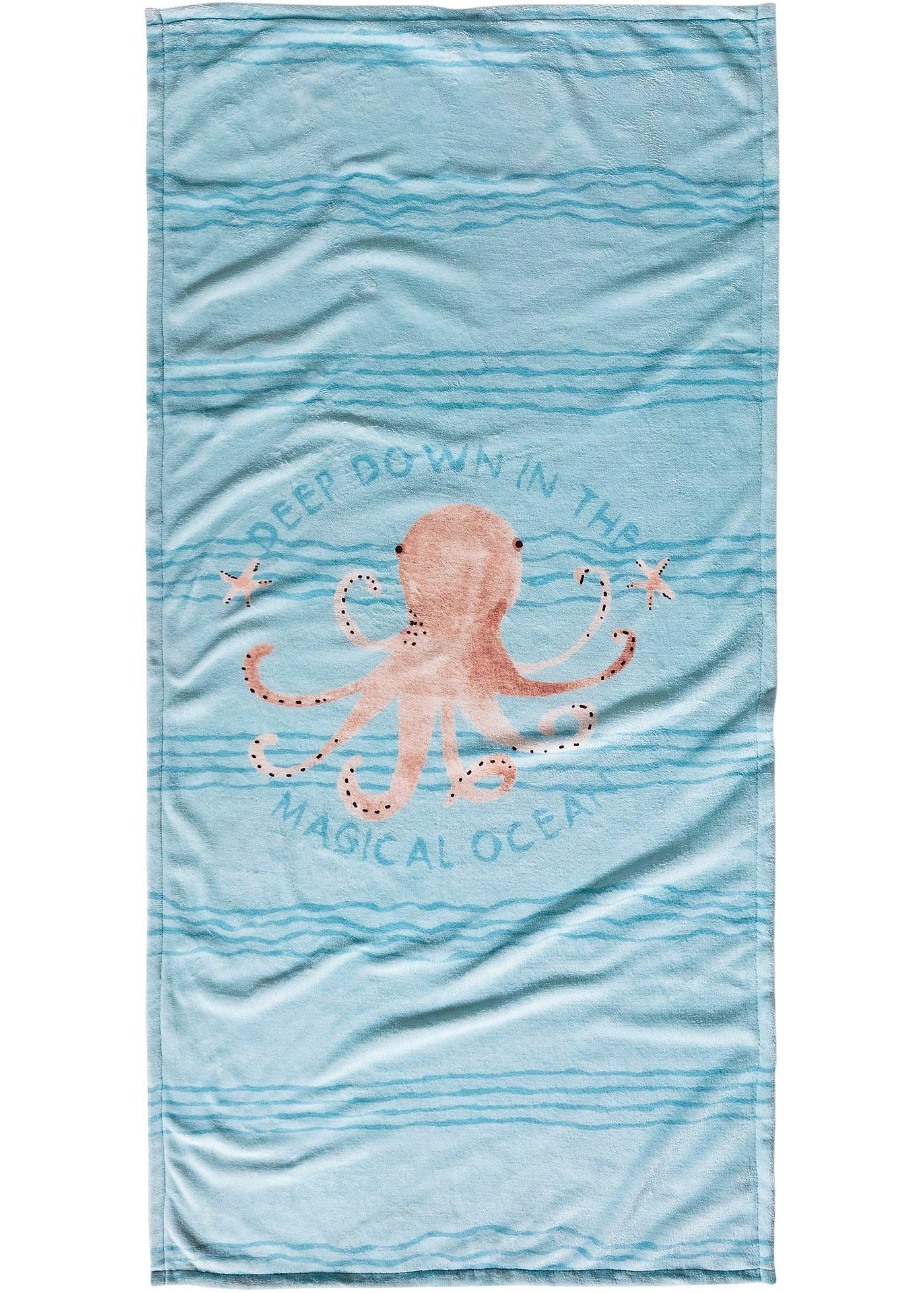 Drap de plage avec motif animal