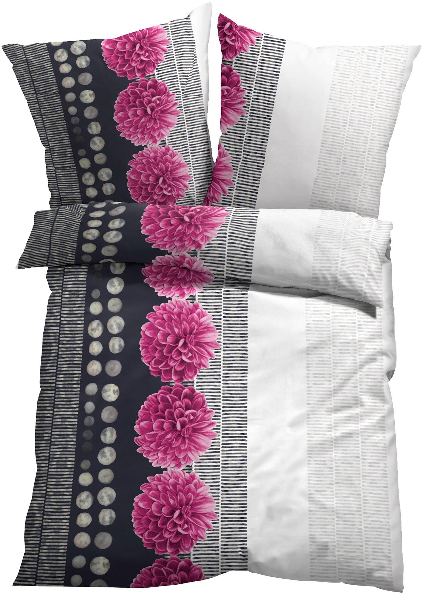 Parure de lit avec motif floral