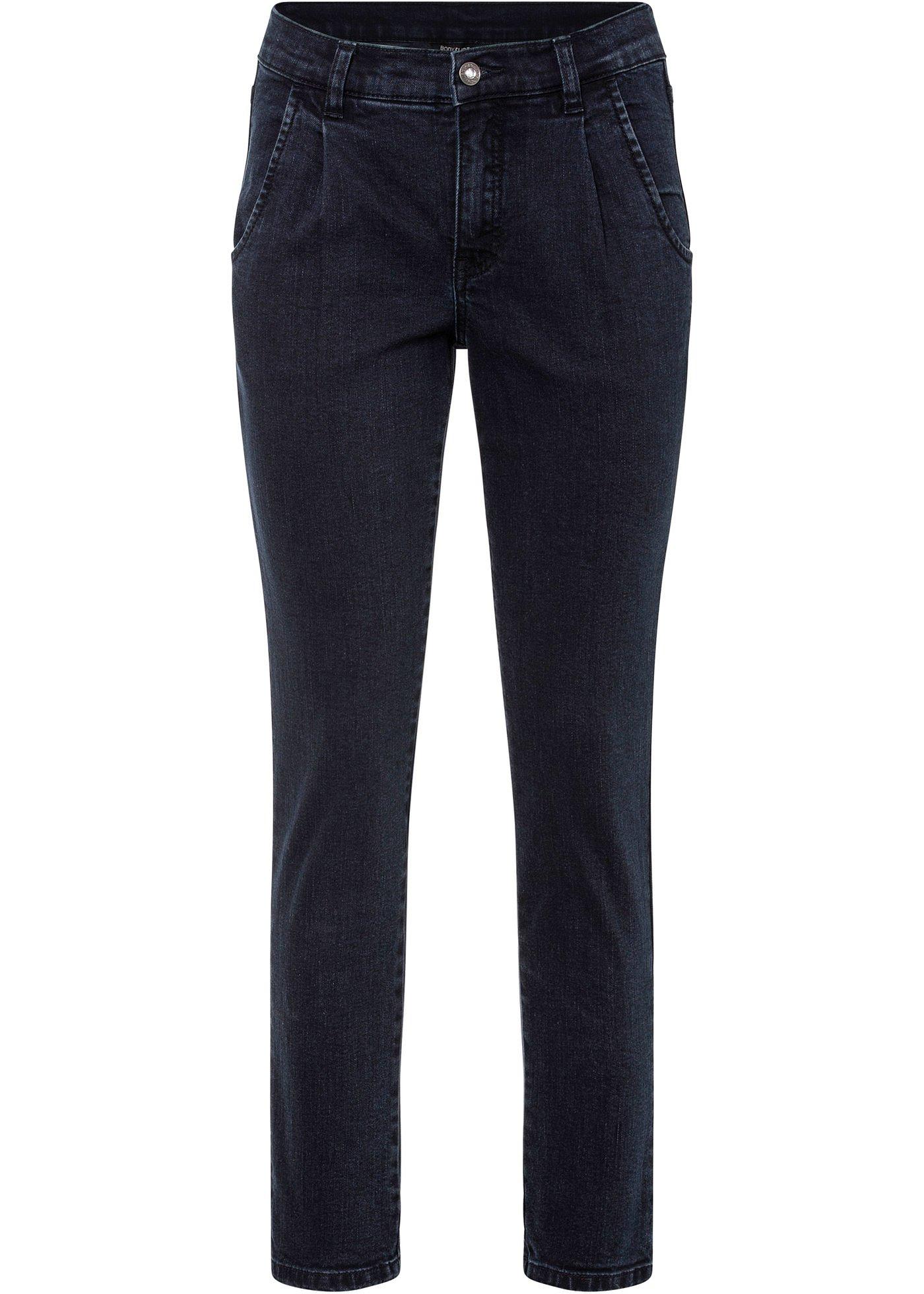 Jean extensible à pinces