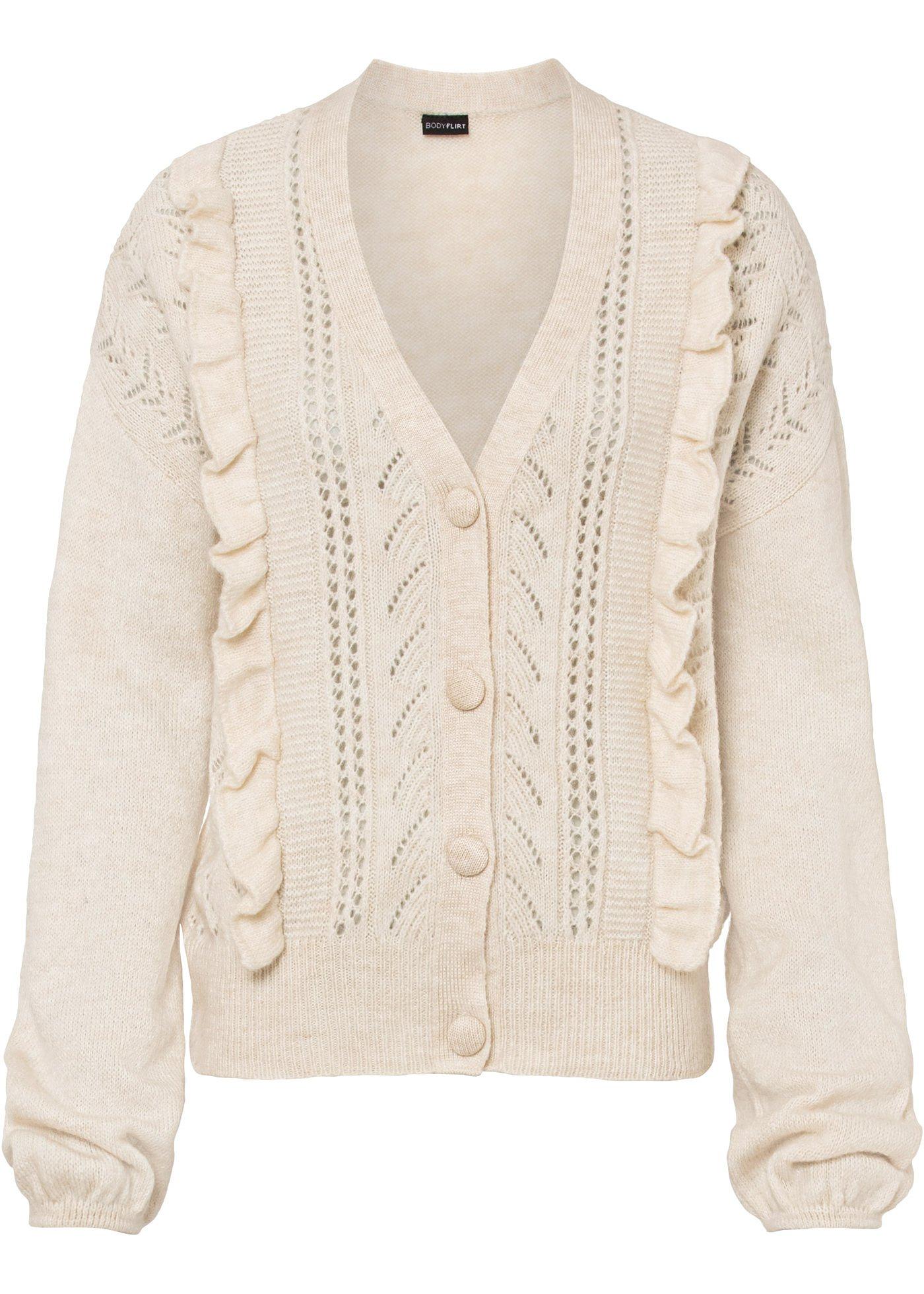 Gilet en maille à motif ajouré