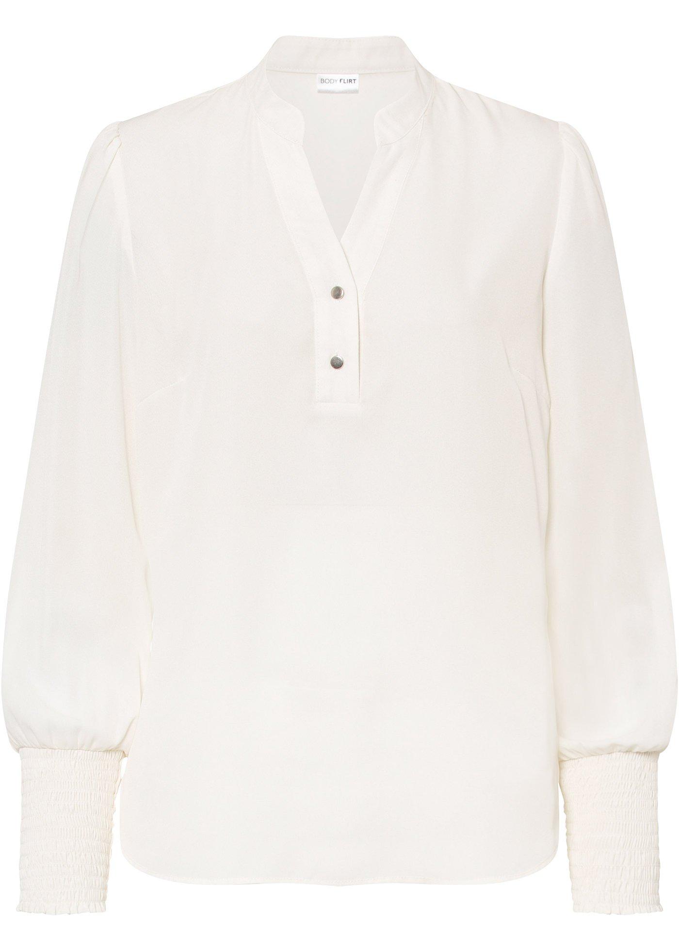 Chemisier à manches bouffantes