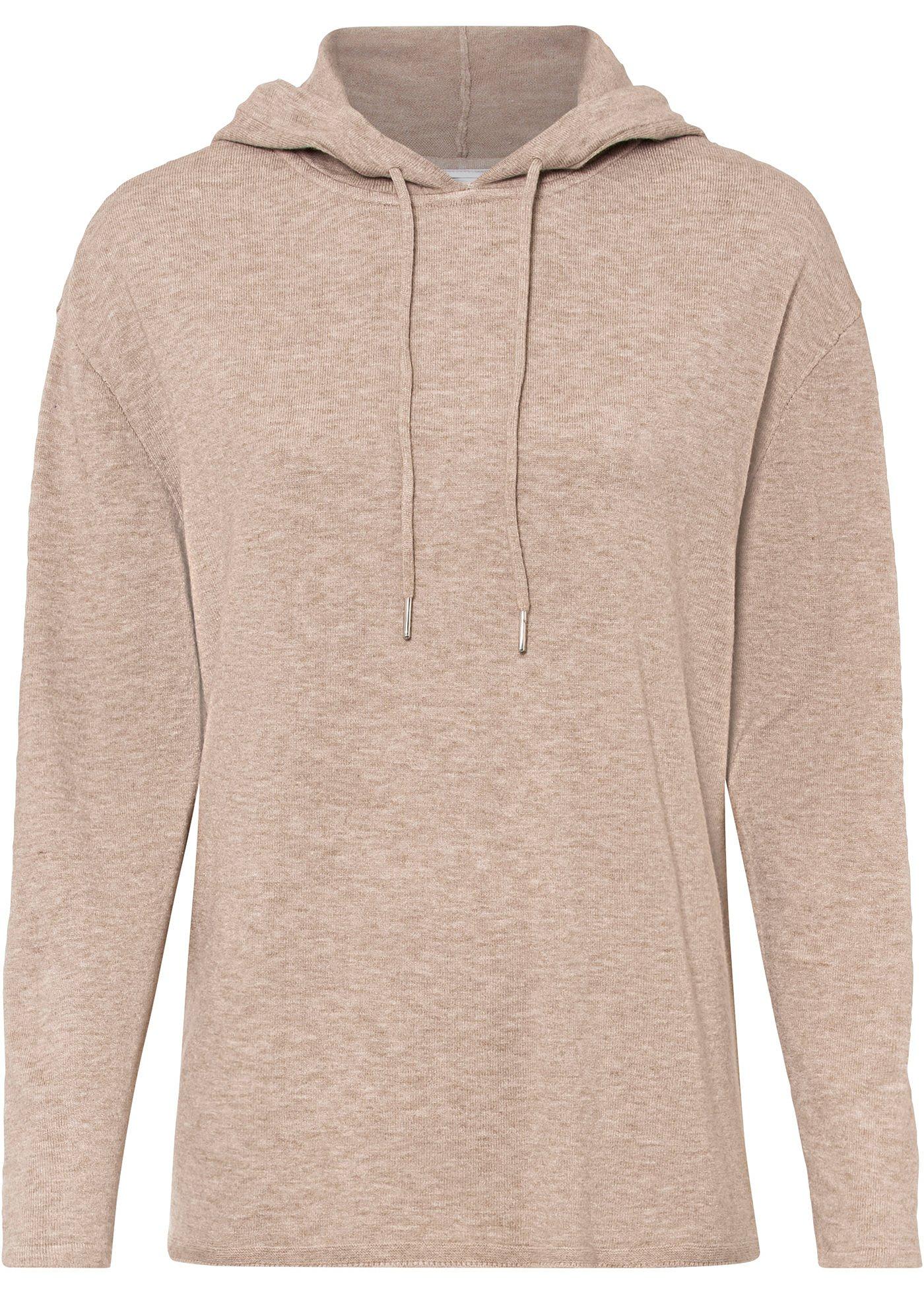 Pull long à capuche