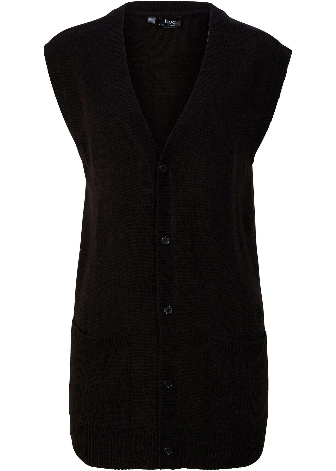 Gilet sans manches en maille