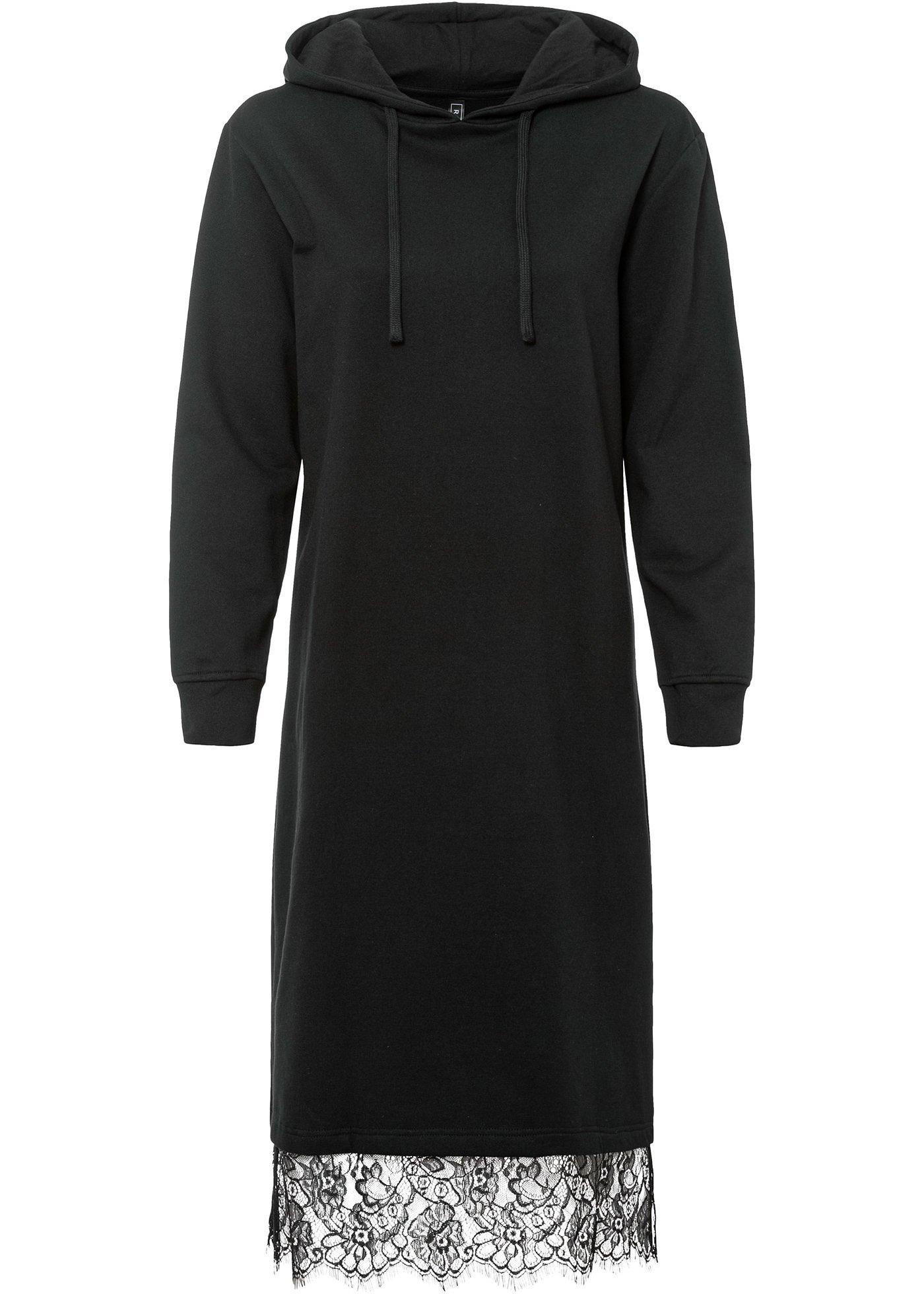 Robe sweat longueur midi