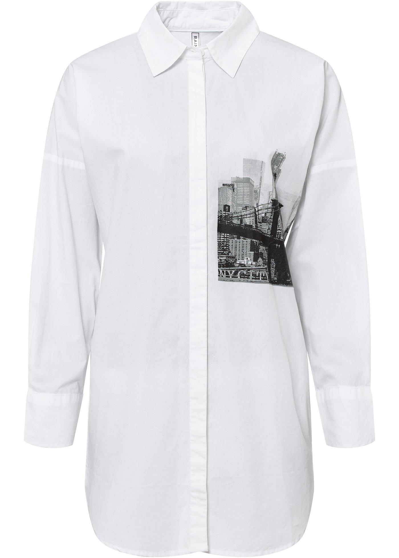 Chemise longue avec imprimé