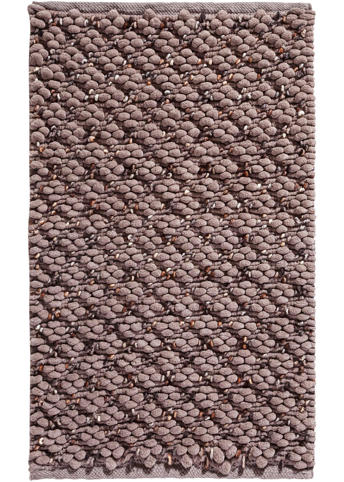 Tapis de salle de bain avec surface structurée