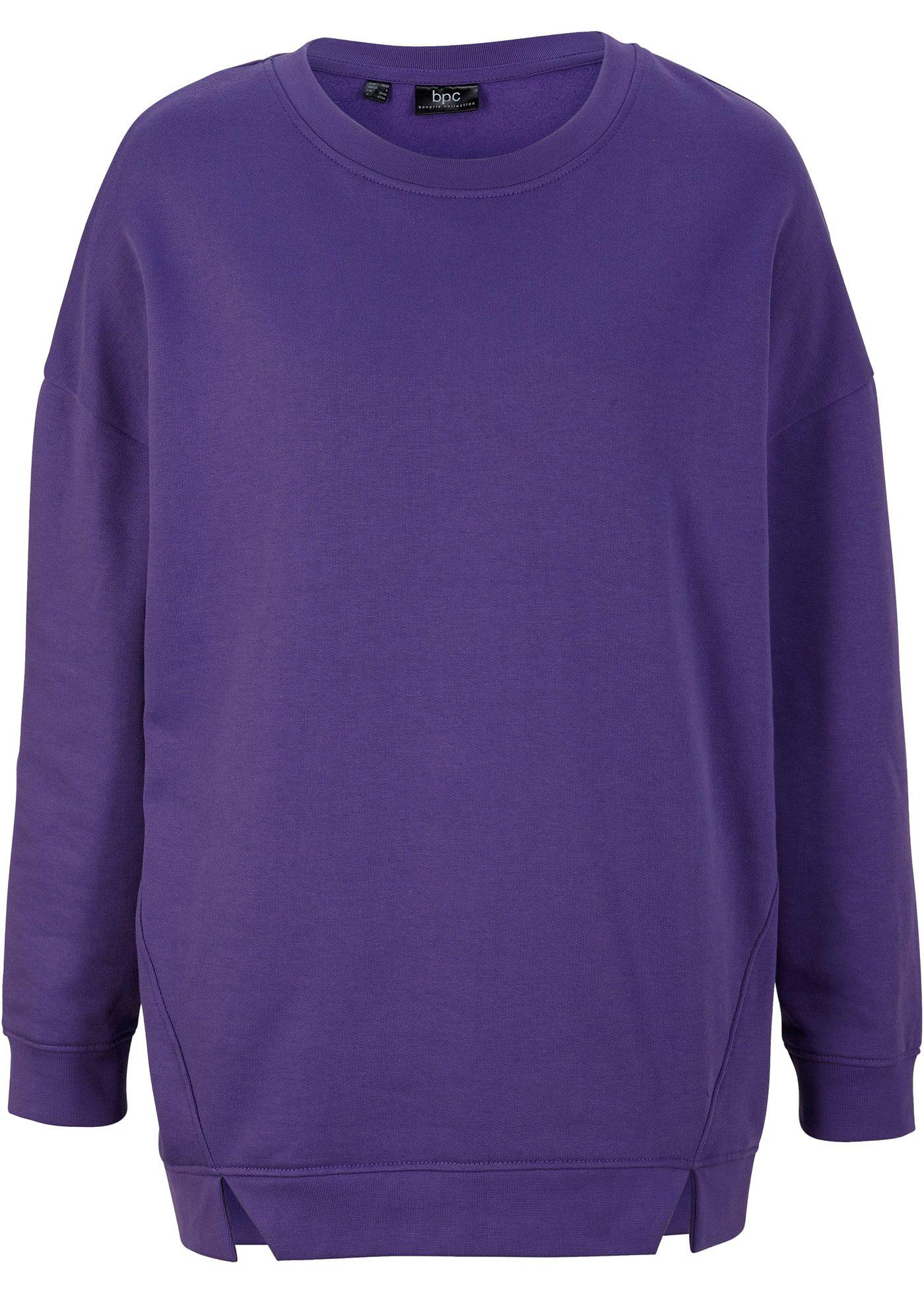 Sweat-shirt oversized avec détail fente