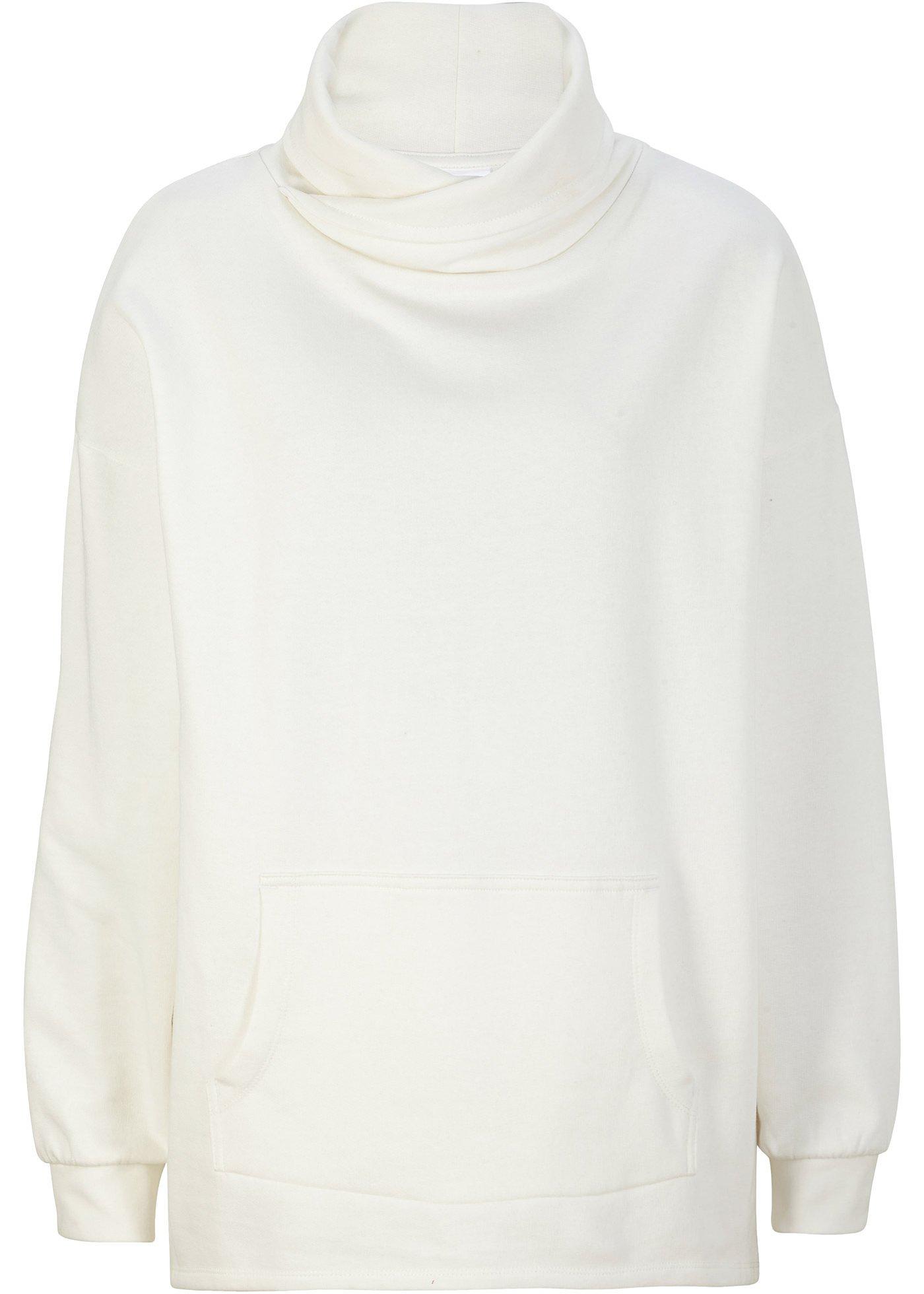 Sweat-shirt avec encolure raffinée