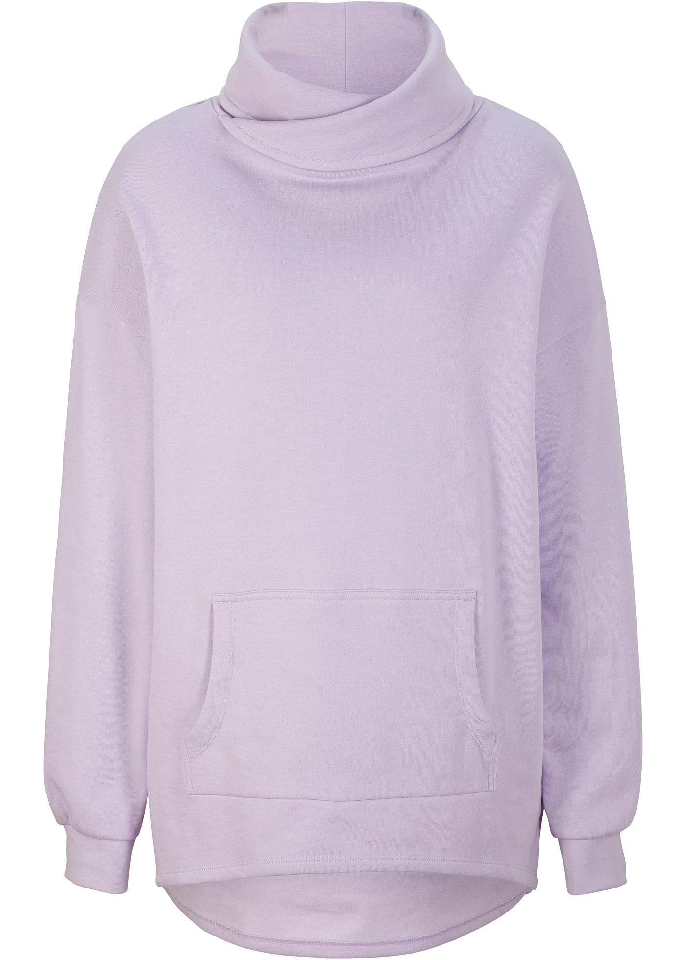 Sweat-shirt avec encolure raffinée