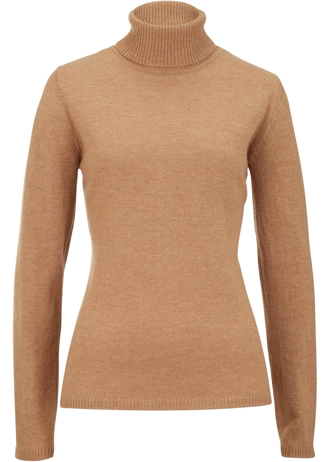 Pull col roulé avec teneur en Good Cashmere Standard®