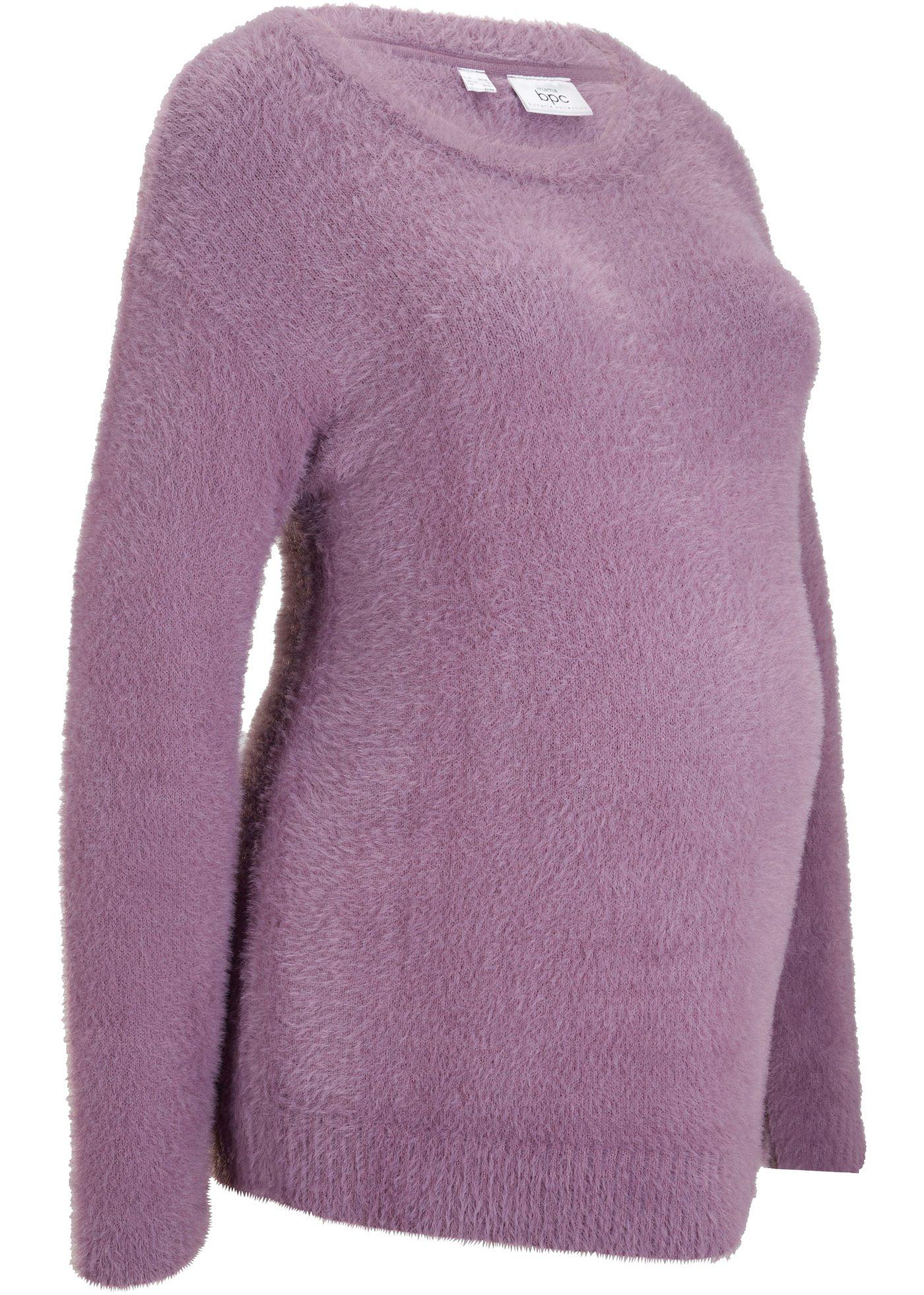 Pull duveteux de grossesse