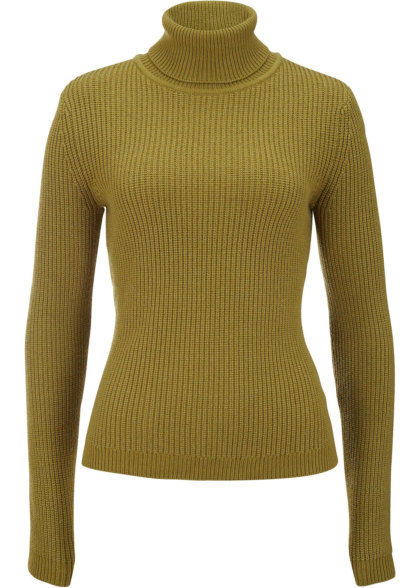 Pull col roulé, étroit