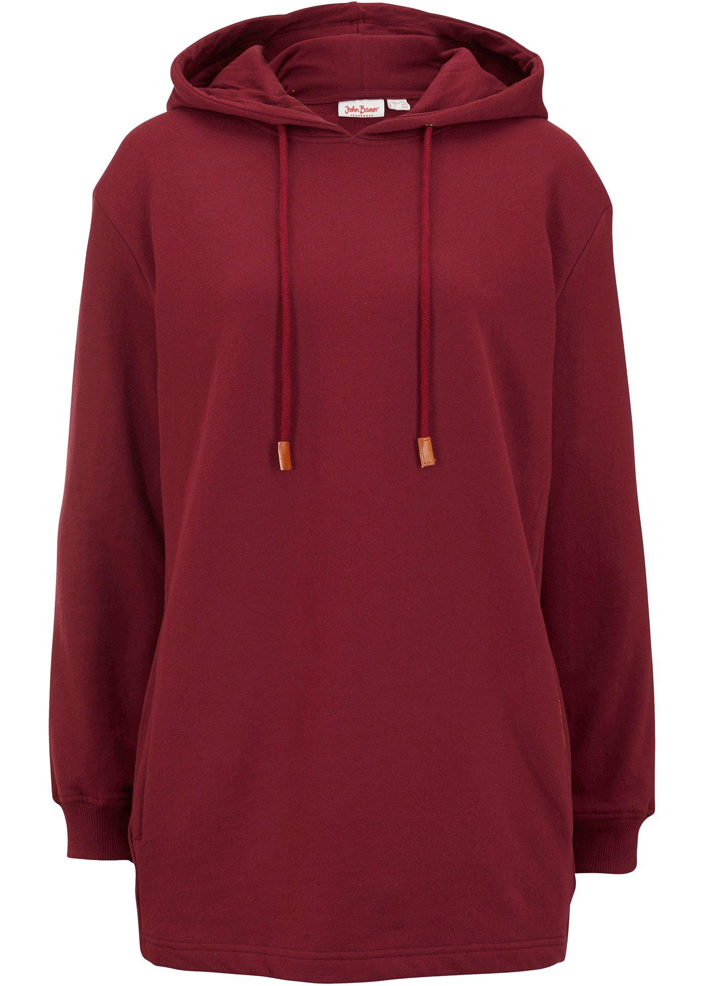 Sweat-shirt à capuche avec empiècements côtelés